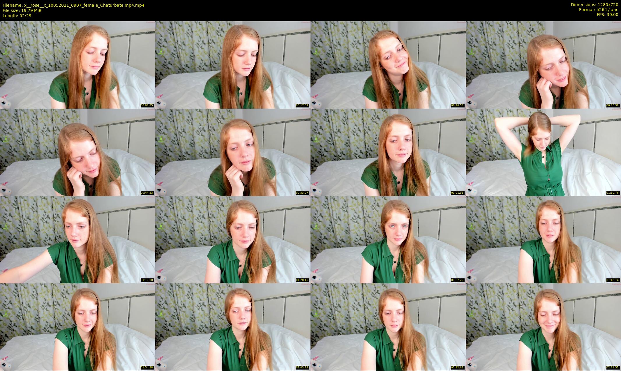 x__rose__x — 3 minute Chaturbate female cam show recording, 720p, May 10, 2021