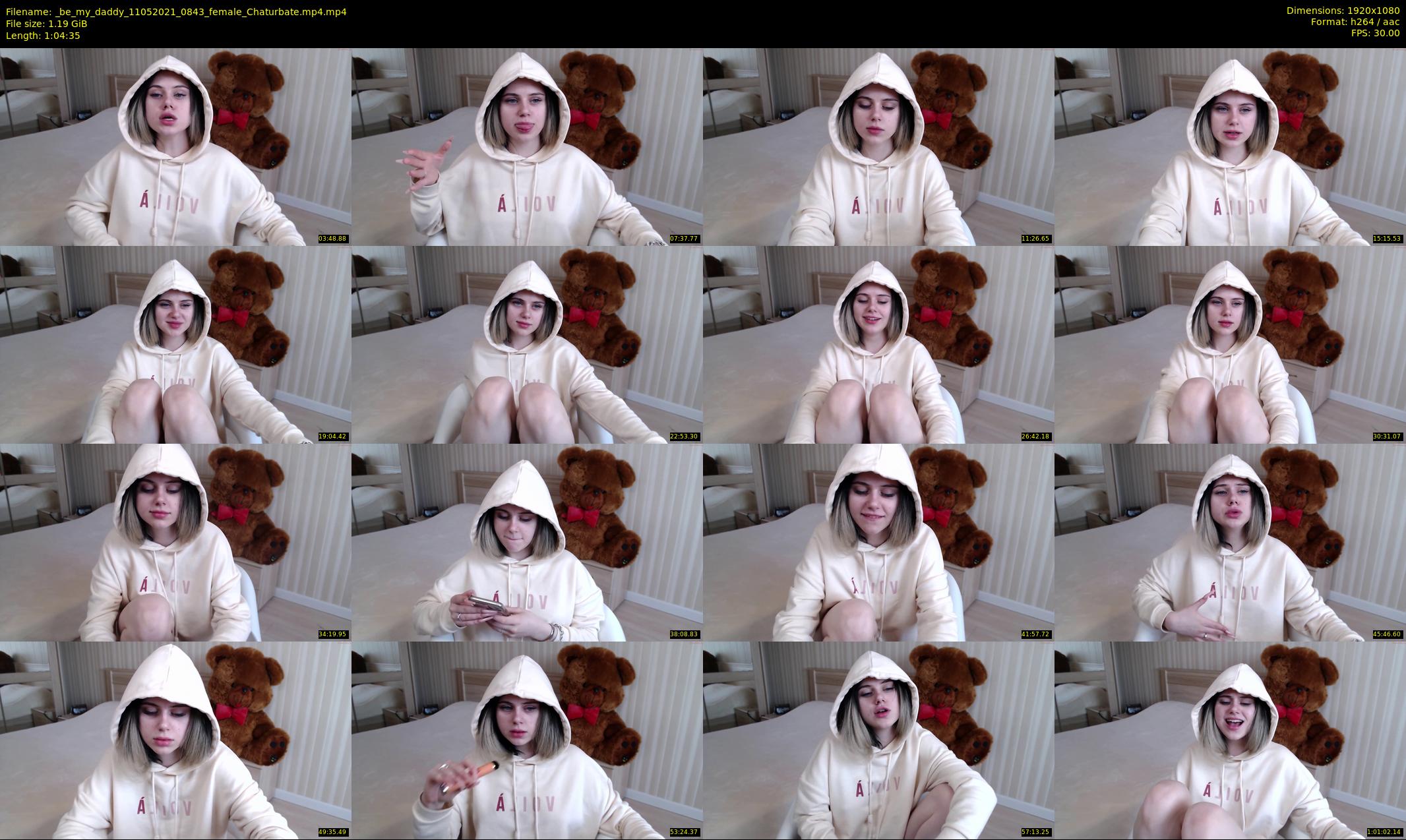 _be_my_daddy — 65 minute Chaturbate female cam show recording, 1080p, May 11, 2021