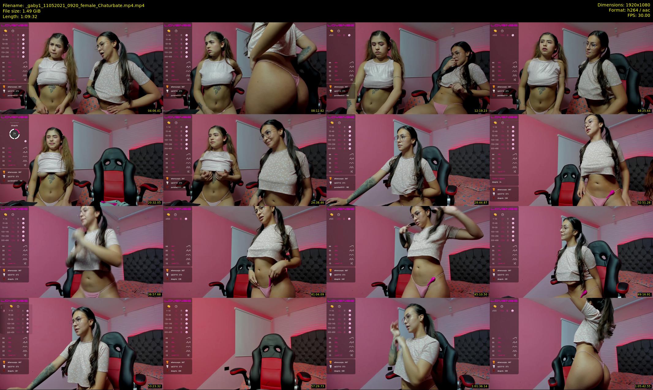_gaby1 — 70 minute Chaturbate female cam show recording, 1080p, May 11, 2021