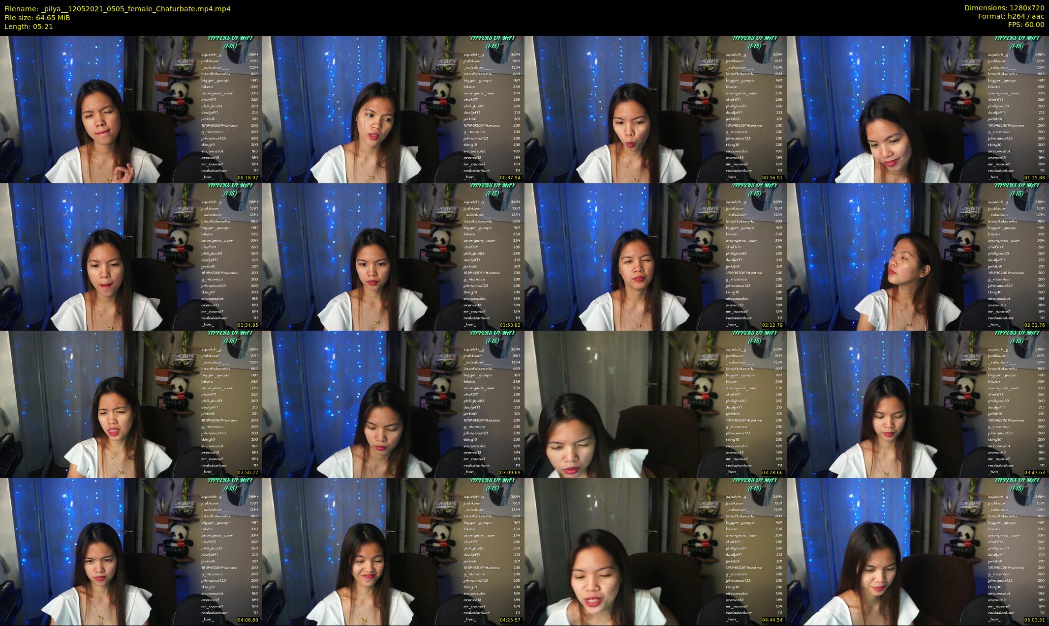 _pilya_ — 6 minute Chaturbate female cam show recording, 720p, May 12, 2021