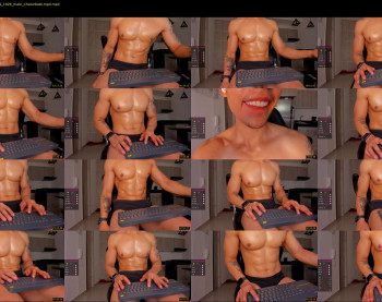 aaronmagnum — 56 minute Chaturbate male cam show recording, 1080p, May 11, 2021