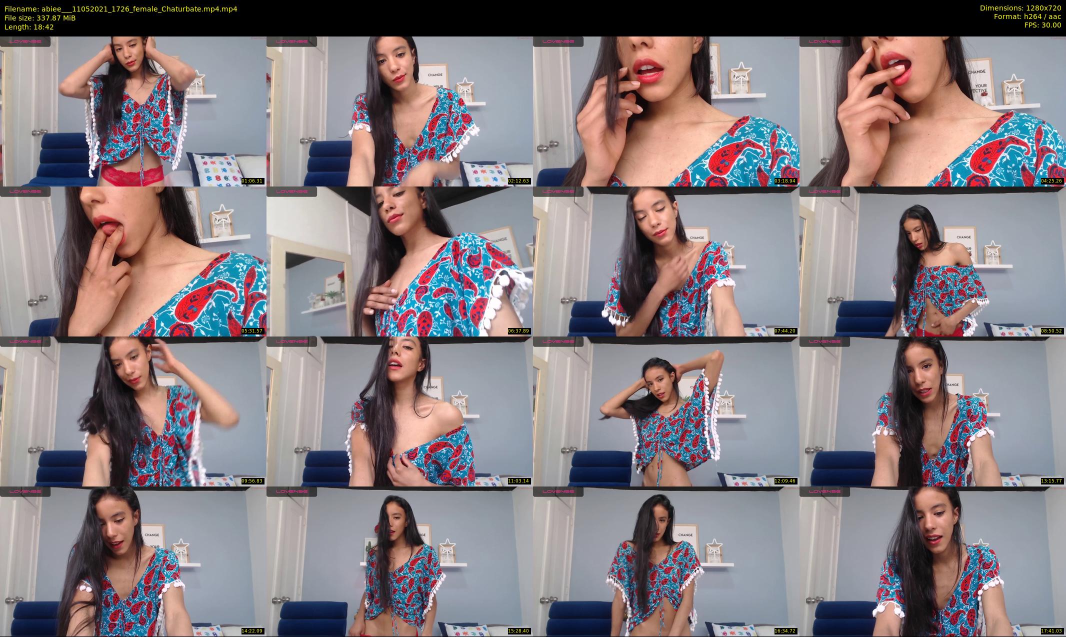 abiee__ — 19 minute Chaturbate female cam show recording, 720p, May 11, 2021