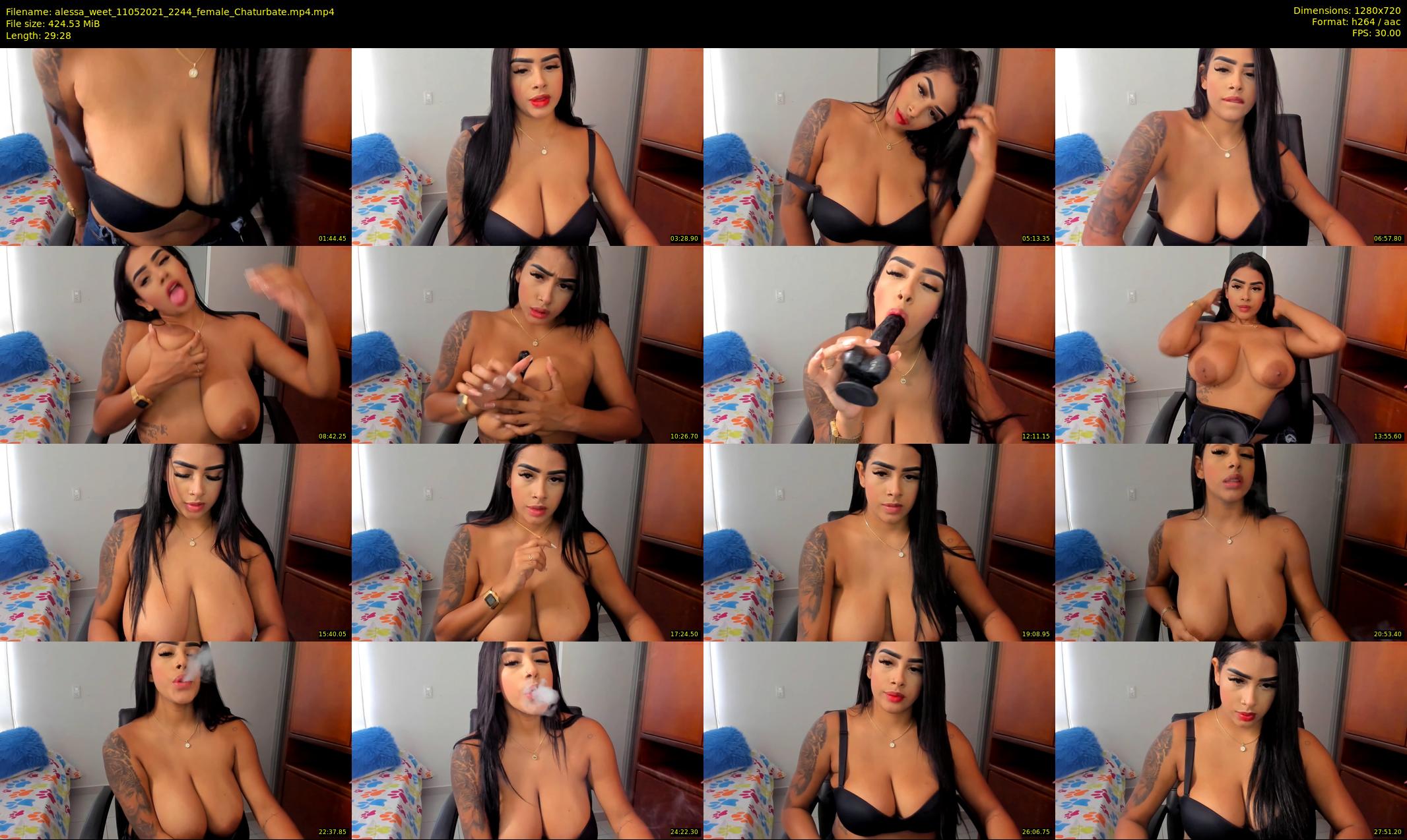 alessa_weet — 30 minute Chaturbate female cam show recording, 720p, May 11, 2021