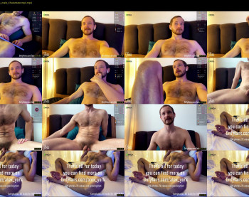 alexyork — 37 minute Chaturbate male cam show recording, 1080p, May 11, 2021
