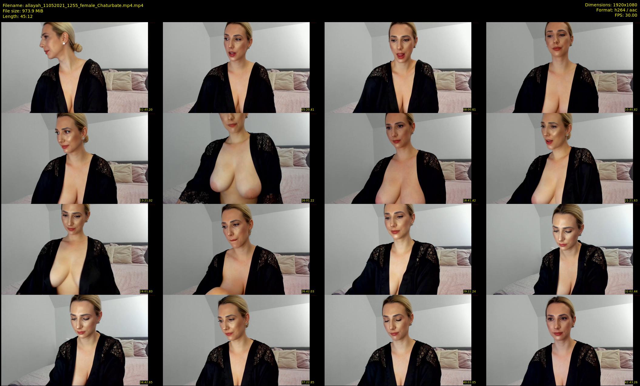 allayah — 46 minute Chaturbate female cam show recording, 1080p, May 11, 2021
