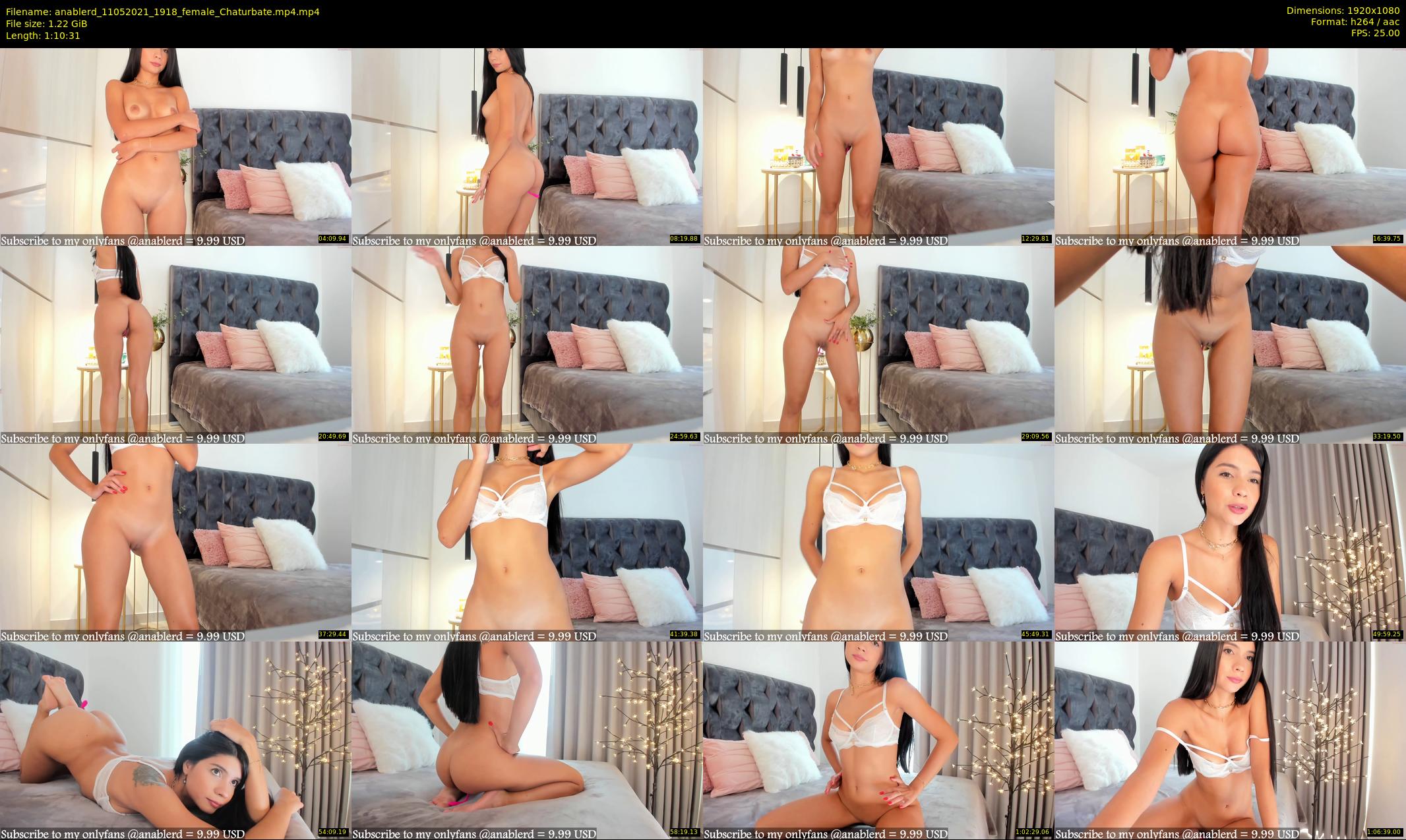 anablerd — 71 minute Chaturbate female cam show recording, 1080p, May 11, 2021
