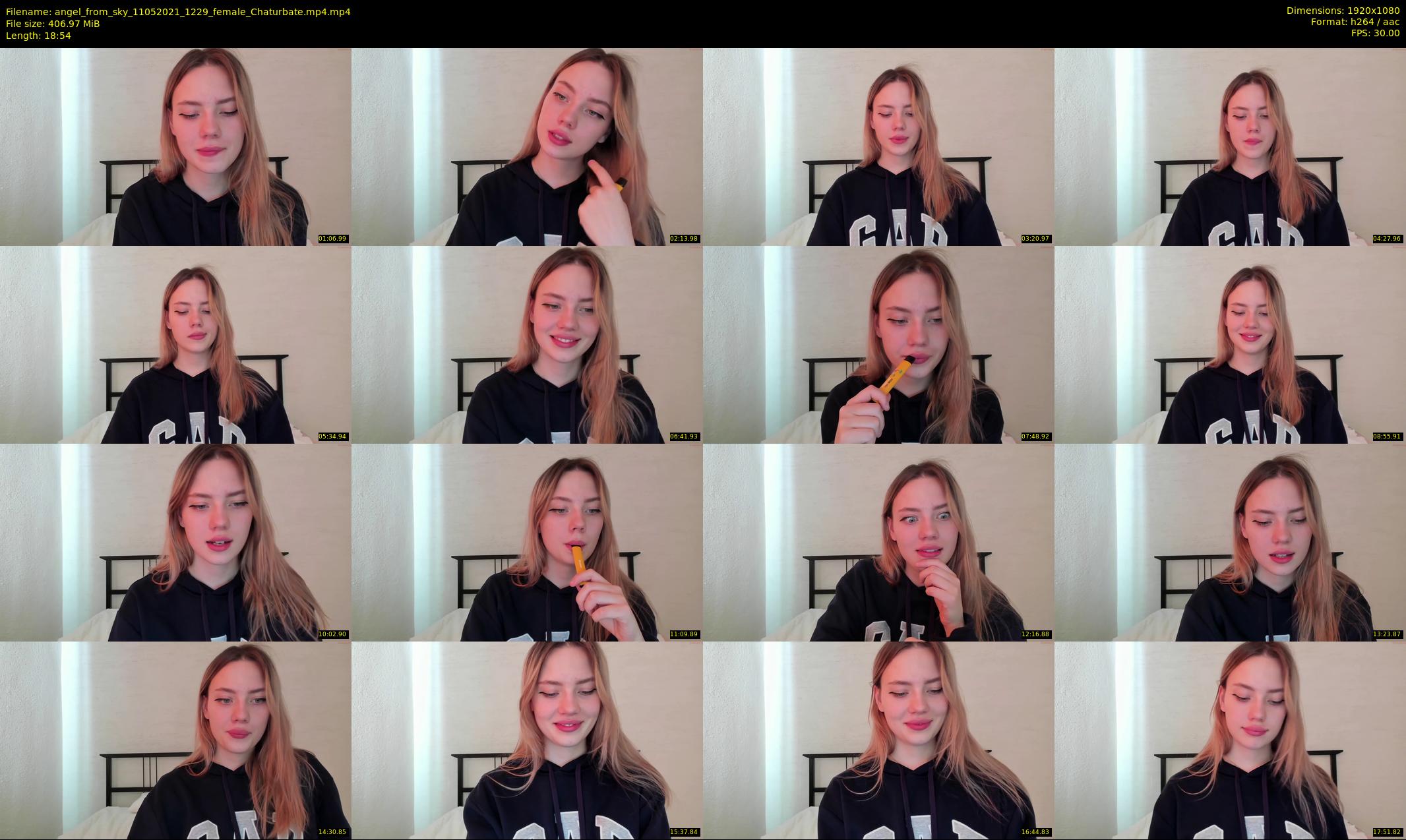angel_from_sky — 19 minute Chaturbate female cam show recording, 1080p, May 11, 2021