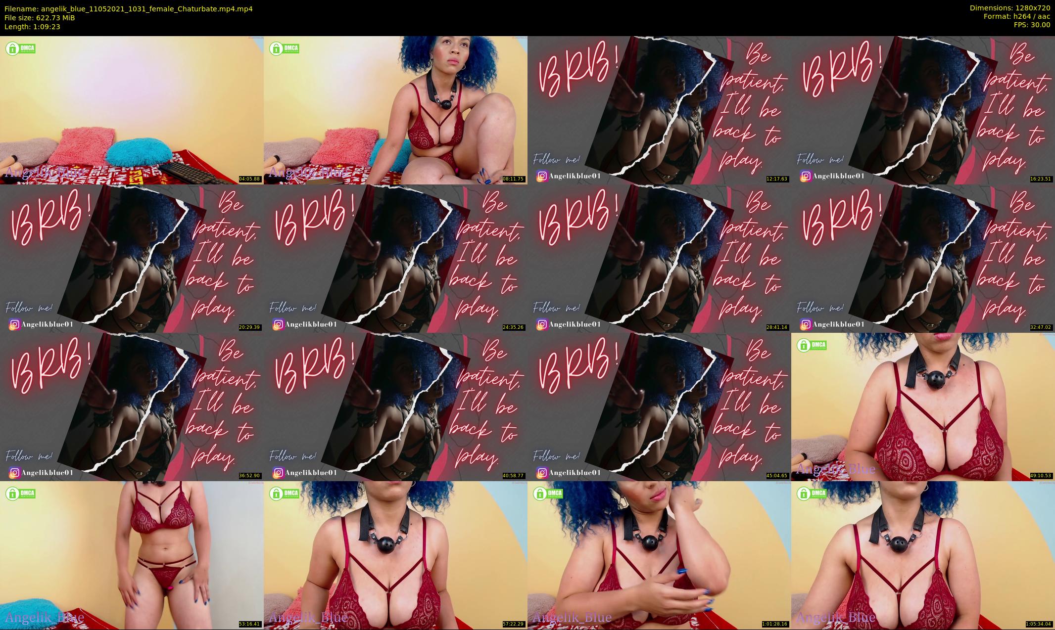 angelik_blue — 70 minute Chaturbate female cam show recording, 720p, May 11, 2021