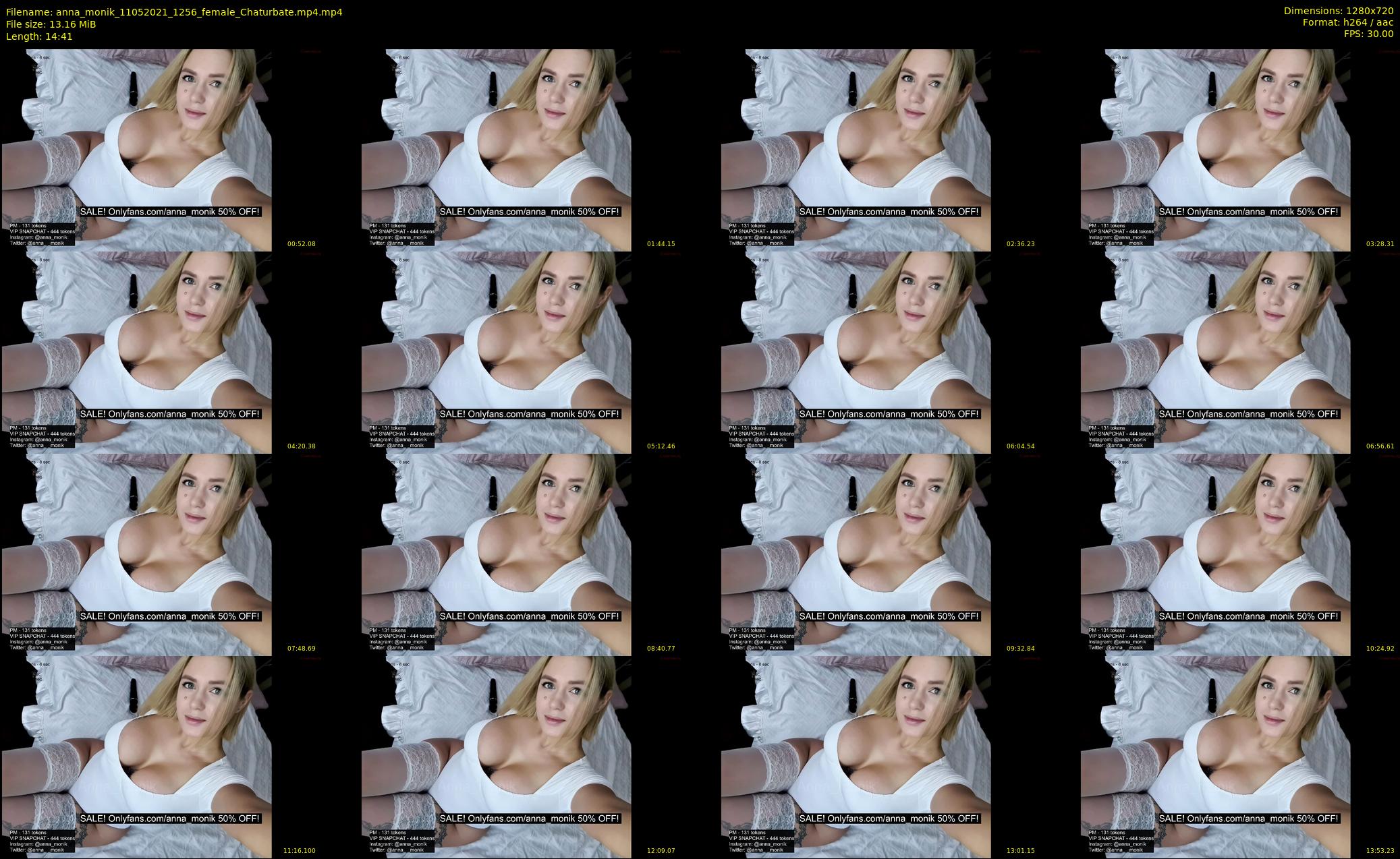 anna_monik — 15 minute Chaturbate couple cam show recording, 720p, May 11, 2021