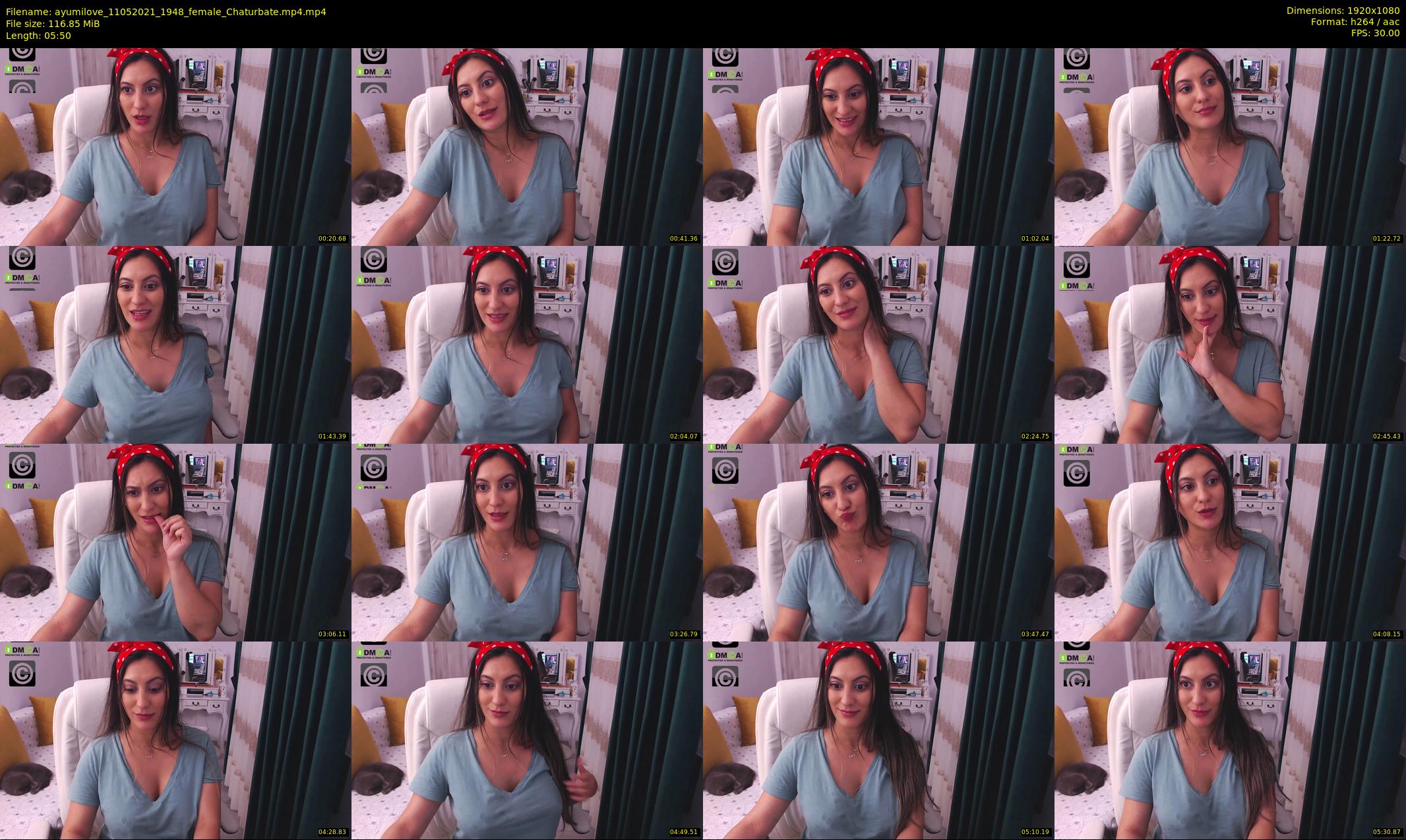 ayumilove — 6 minute Chaturbate female cam show recording, 1080p, May 11, 2021