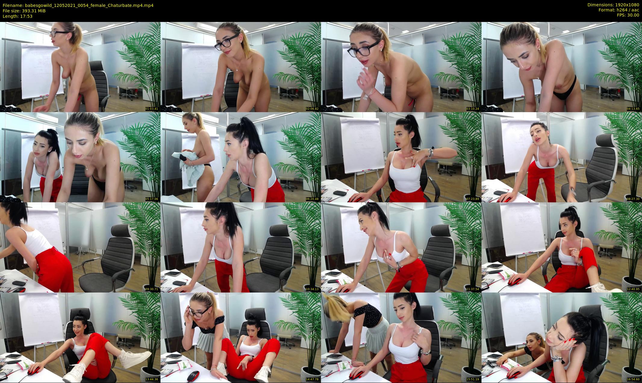 babesgowild — 18 minute Chaturbate couple cam show recording, 1080p, May 12, 2021