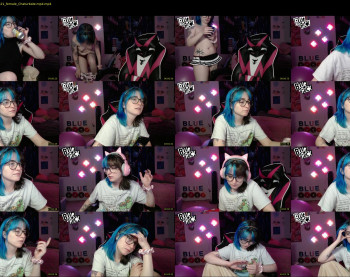 blueasfuck — 51 minute Chaturbate female cam show recording, 1080p, May 12, 2021
