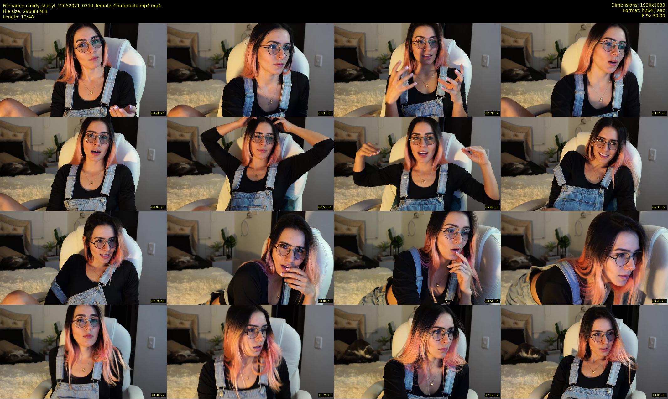 candy_sheryl — 14 minute Chaturbate female cam show recording, 1080p, May 12, 2021