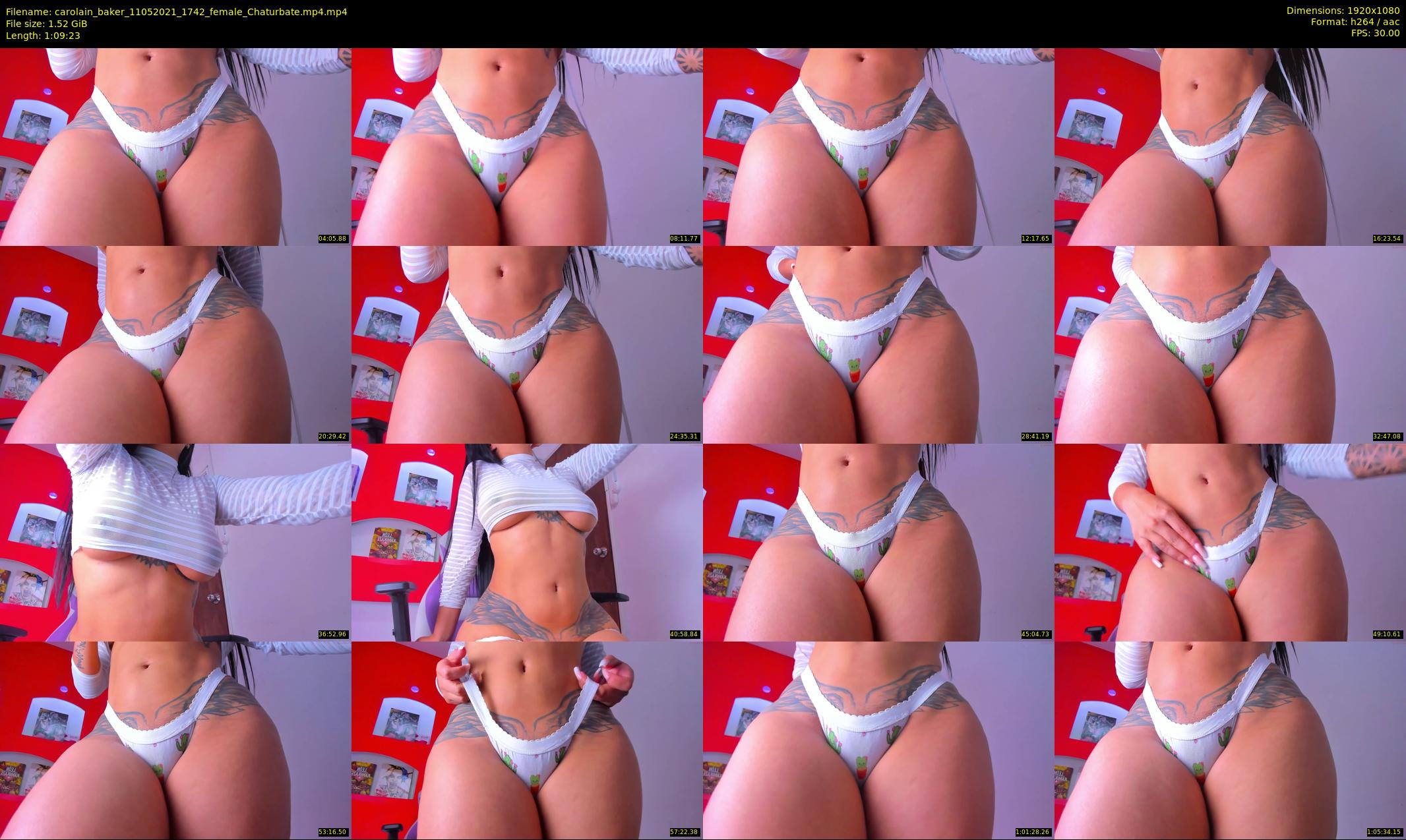 carolain_baker — 70 minute Chaturbate female cam show recording, 1080p, May 11, 2021