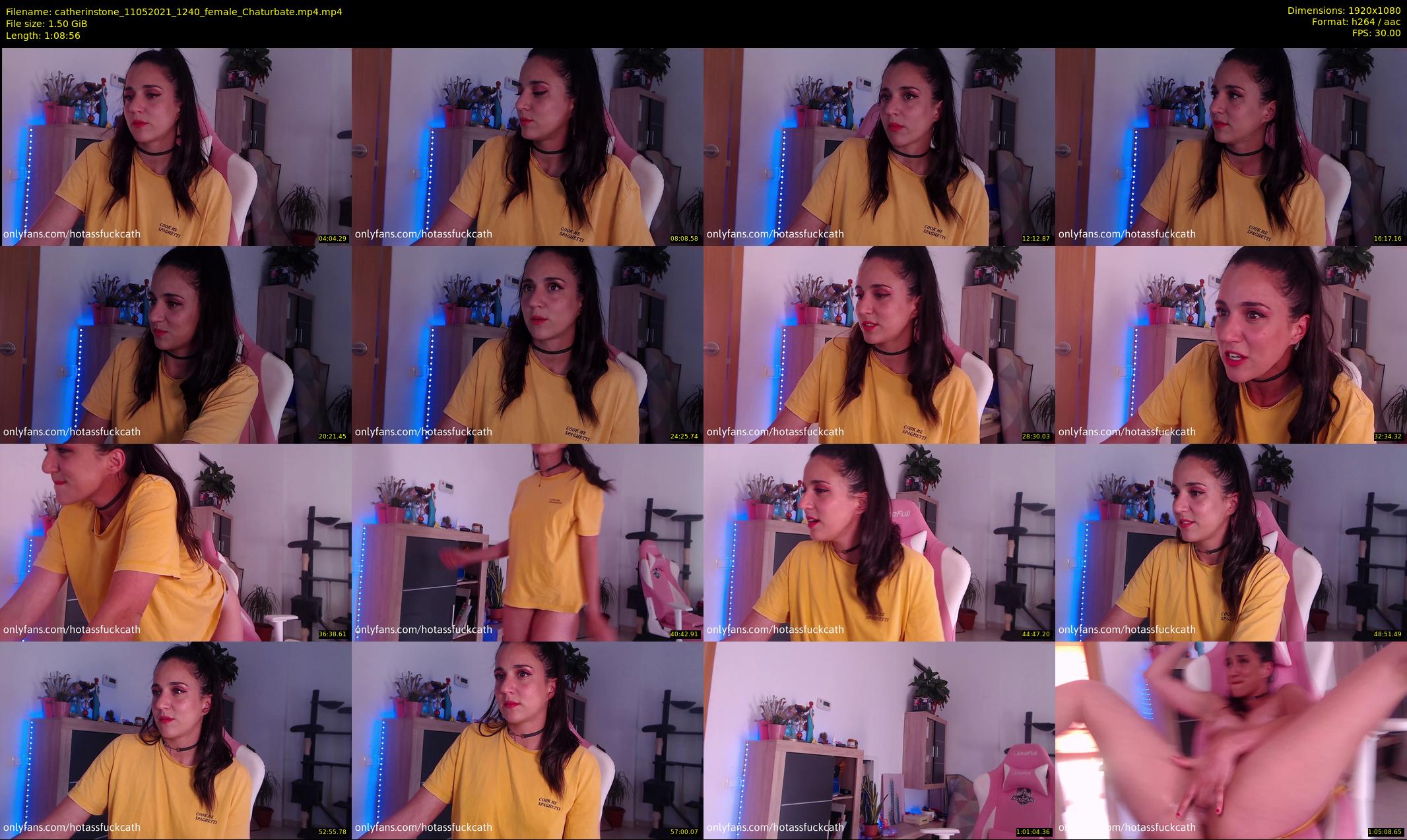 catherinstone — 69 minute Chaturbate female cam show recording, 1080p, May 11, 2021