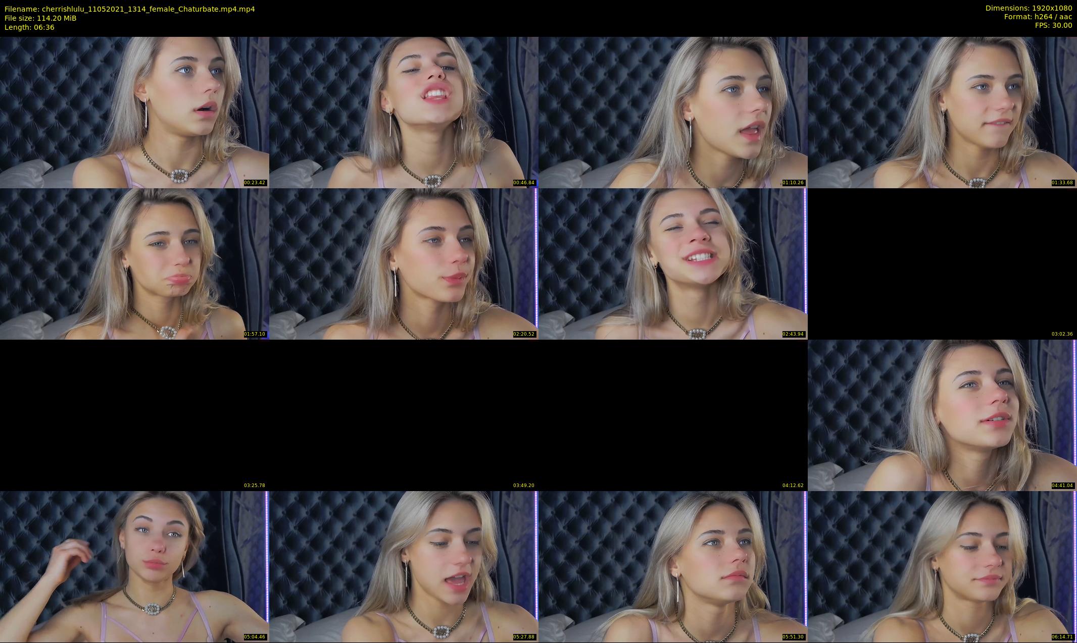 cherrishlulu — 7 minute Chaturbate female cam show recording, 1080p, May 11, 2021