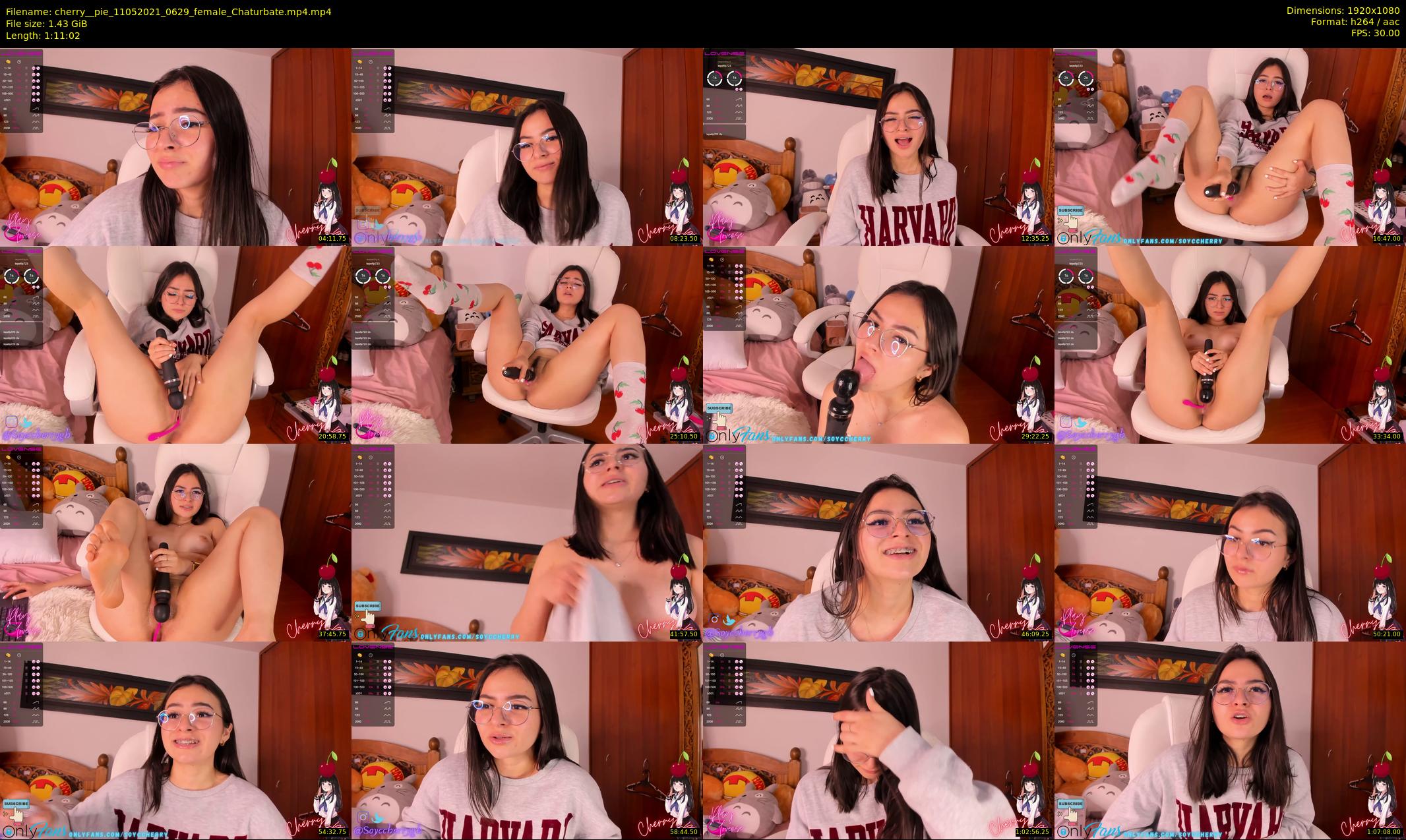 cherry__pie — 72 minute Chaturbate female cam show recording, 1080p, May 11, 2021