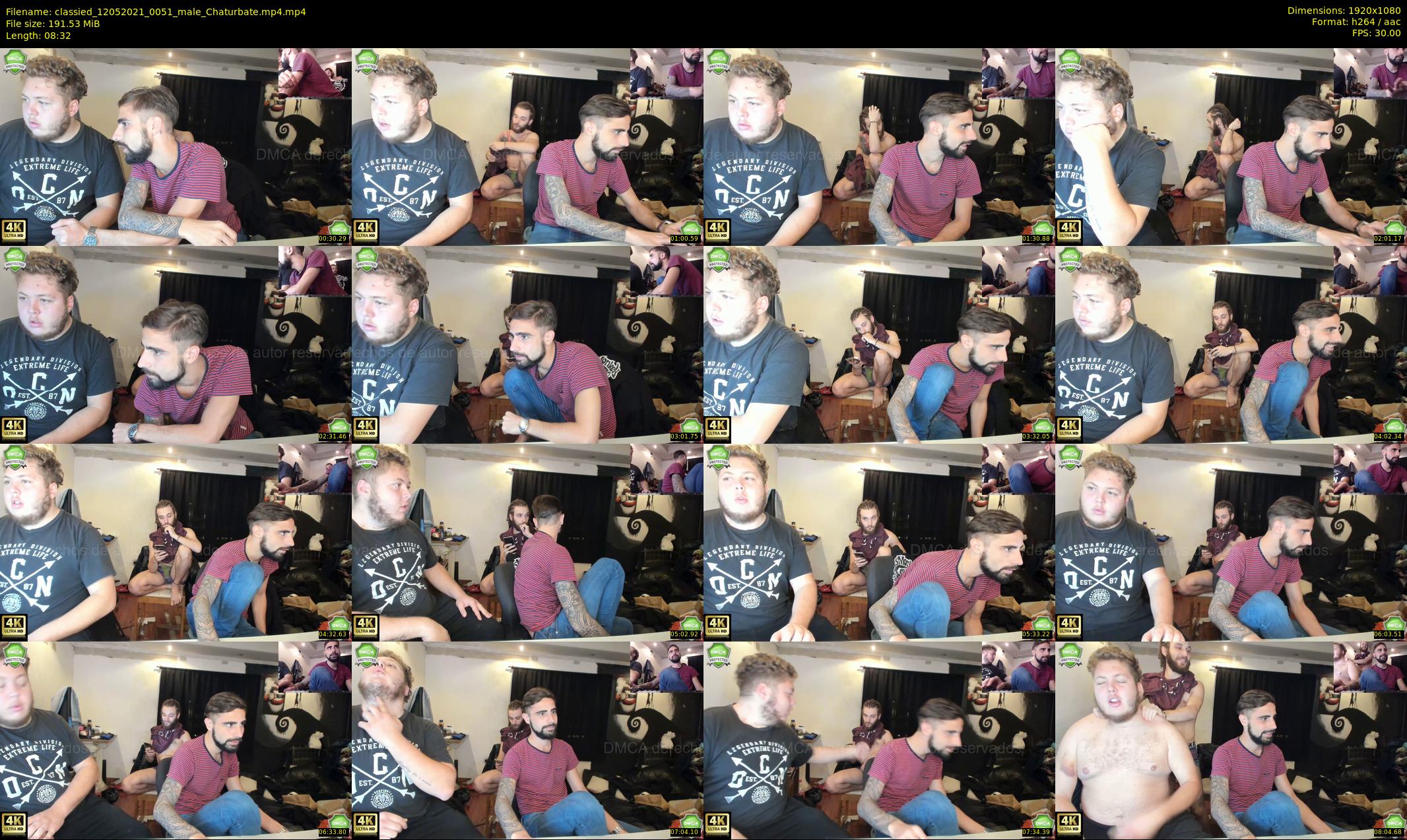 classied — 9 minute Chaturbate male cam show recording, 1080p, May 12, 2021