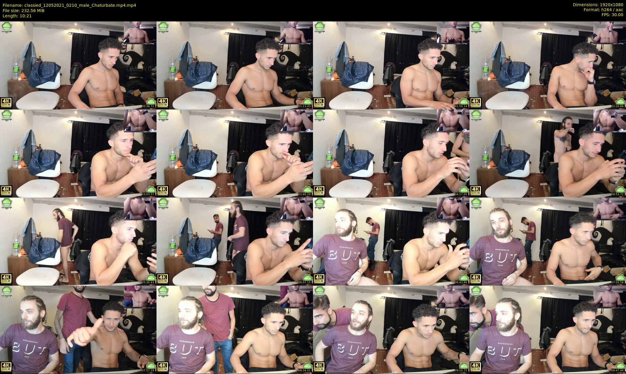 classied — 11 minute Chaturbate male cam show recording, 1080p, May 12, 2021