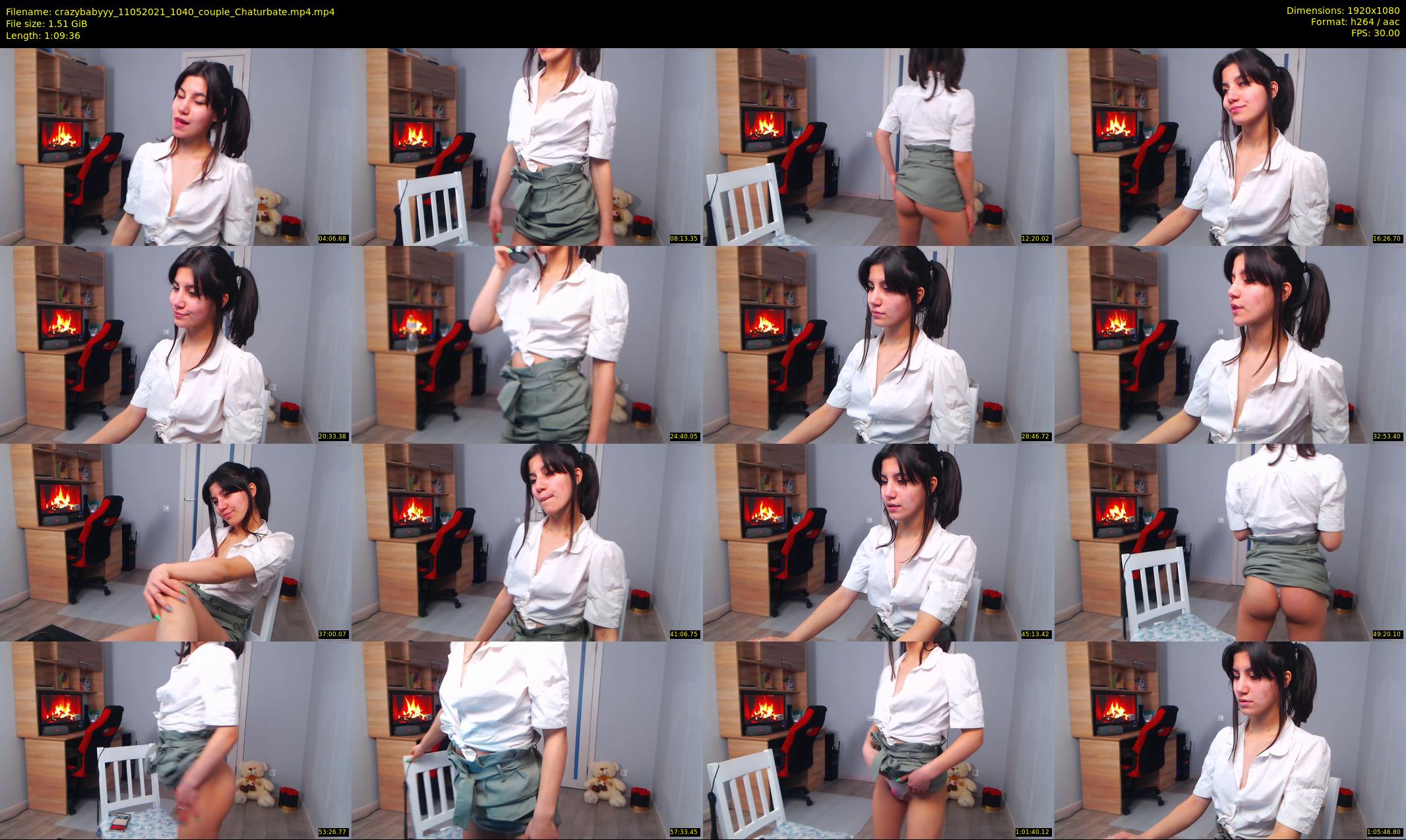 crazybabyyy — 70 minute Chaturbate couple cam show recording, 1080p, May 11, 2021