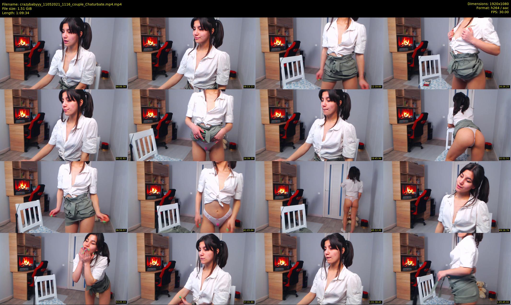 crazybabyyy — 70 minute Chaturbate couple cam show recording, 1080p, May 11, 2021