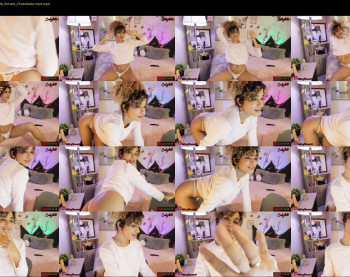 curlydoll1 — 9 minute Chaturbate female cam show recording, 720p, May 12, 2021