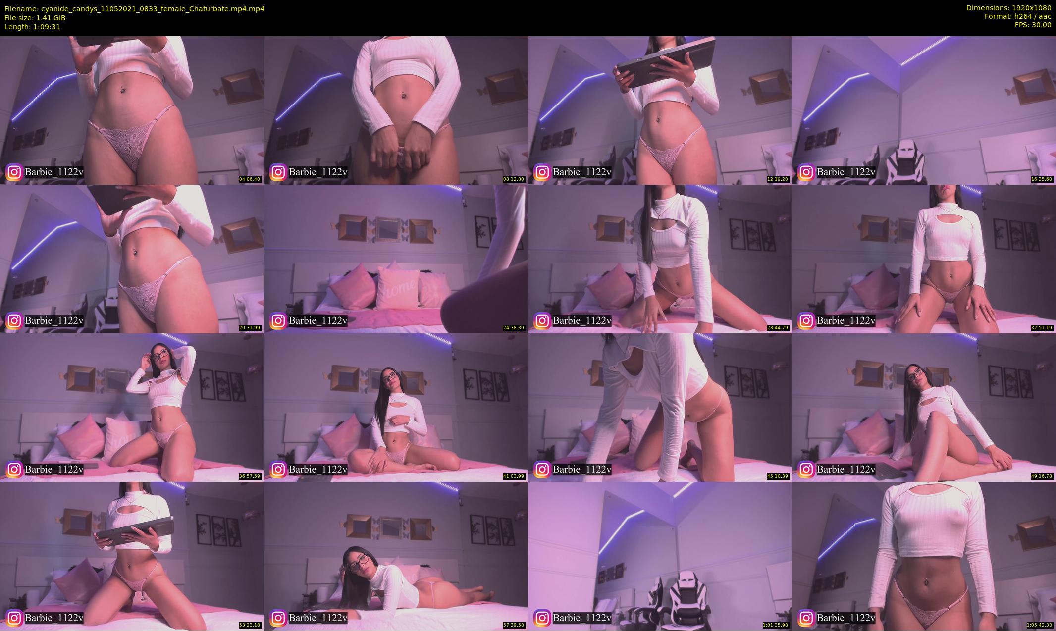 cyanide_candys — 70 minute Chaturbate female cam show recording, 1080p, May 11, 2021