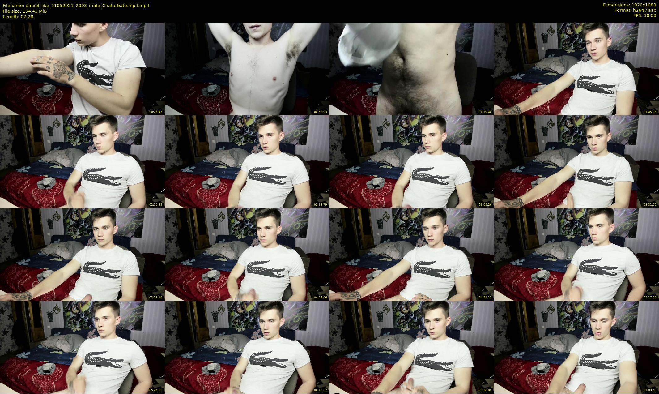 daniel_like — 8 minute Chaturbate male cam show recording, 1080p, May 11, 2021