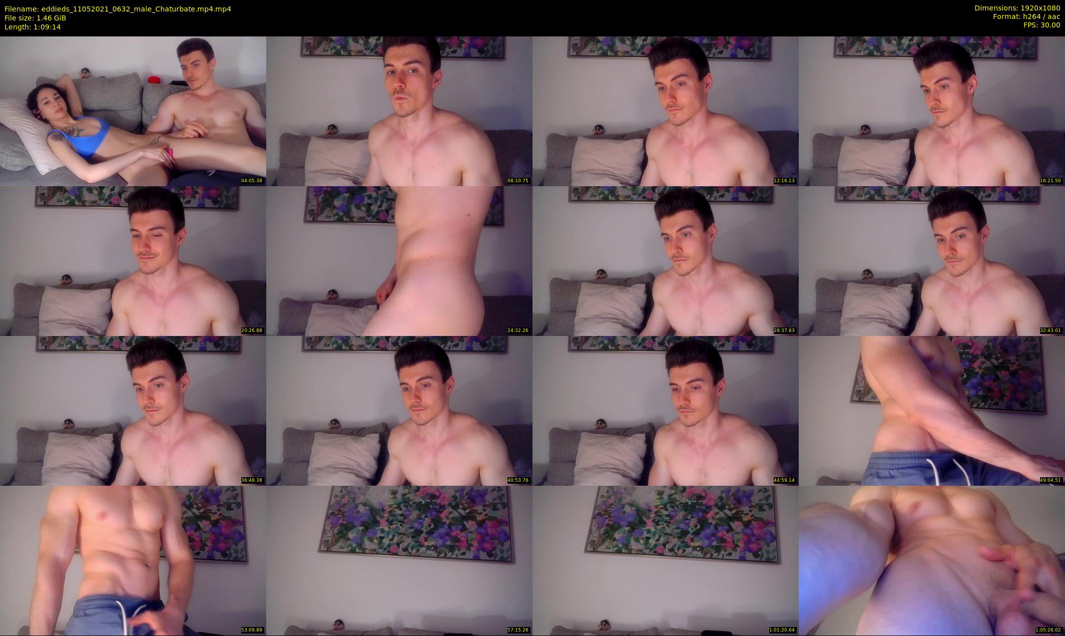 eddieds — 70 minute Chaturbate male cam show recording, 1080p, May 11, 2021