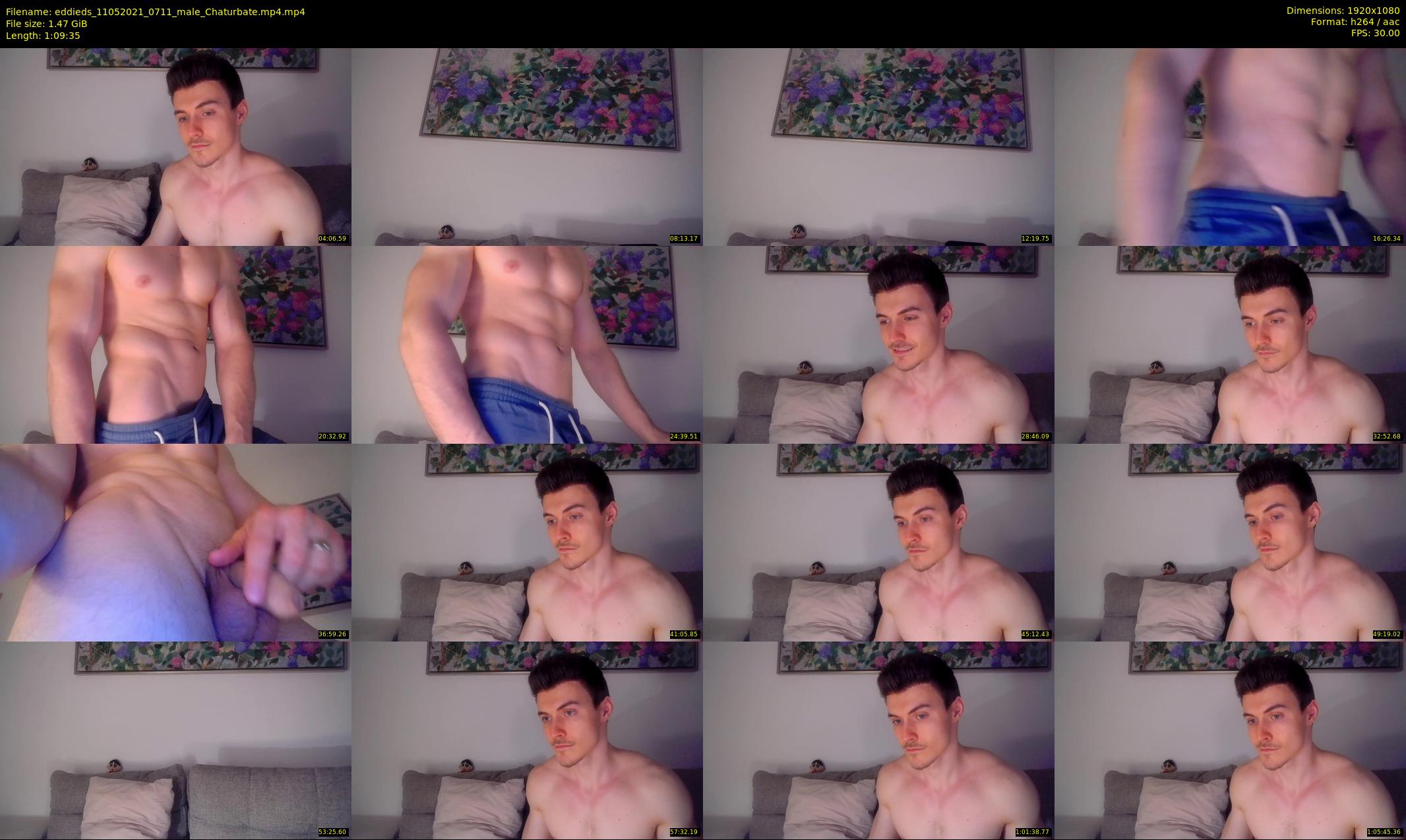 eddieds — 70 minute Chaturbate male cam show recording, 1080p, May 11, 2021