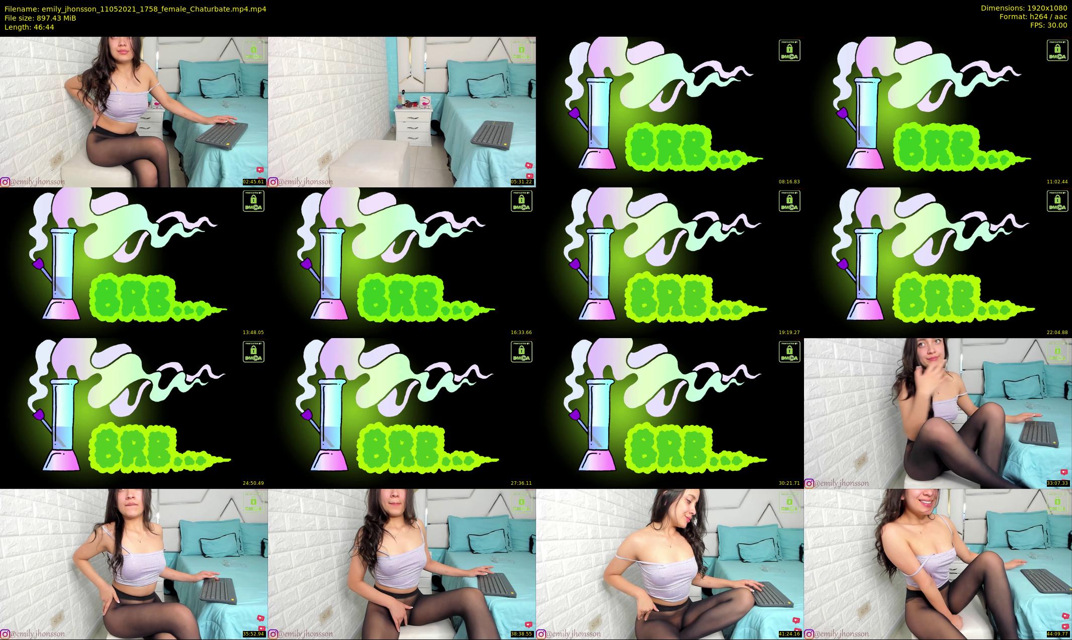 emily_jhonsson — 47 minute Chaturbate female cam show recording, 1080p, May 11, 2021
