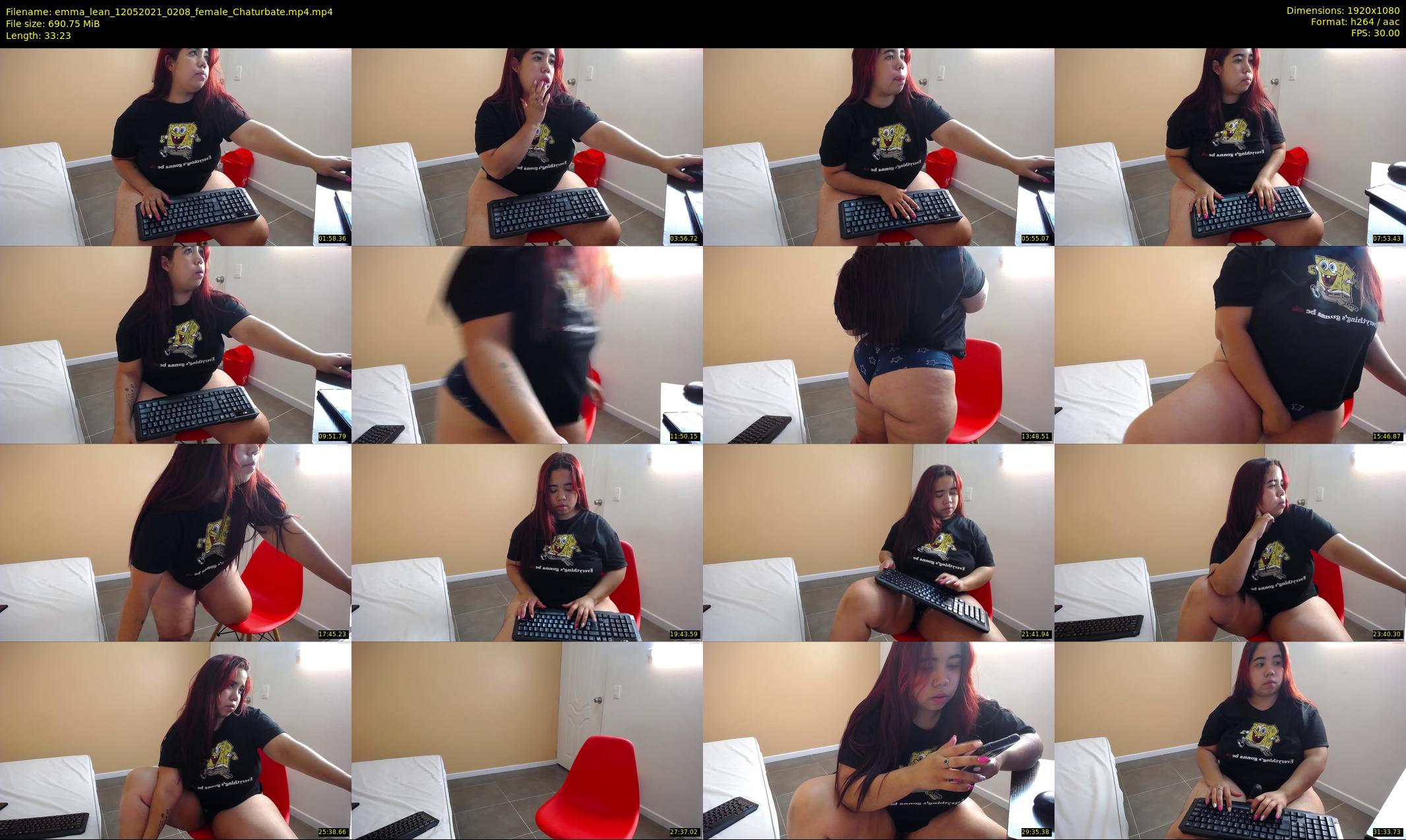 emma_lean — 34 minute Chaturbate female cam show recording, 1080p, May 12, 2021