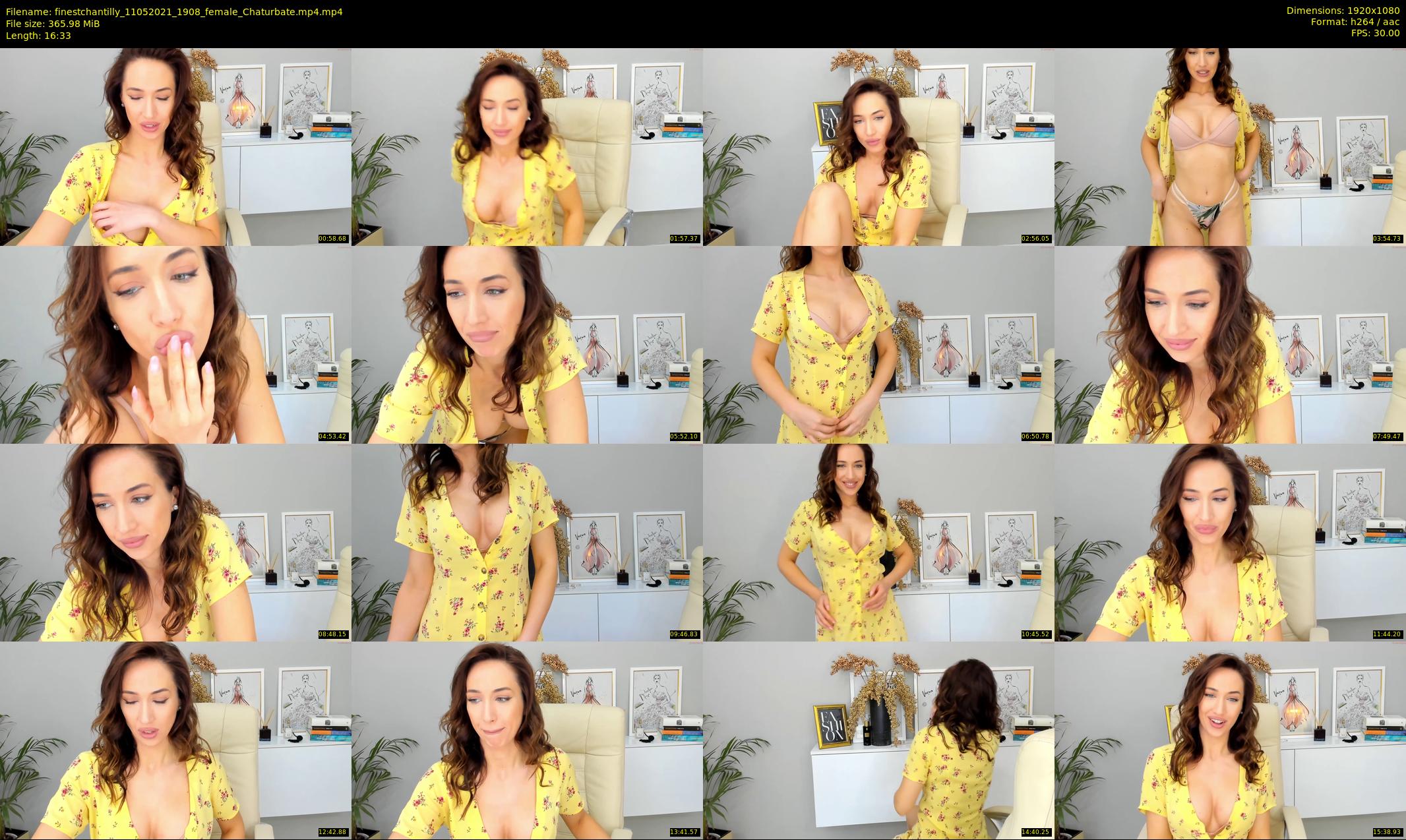 finestchantilly — 17 minute Chaturbate female cam show recording, 1080p, May 11, 2021