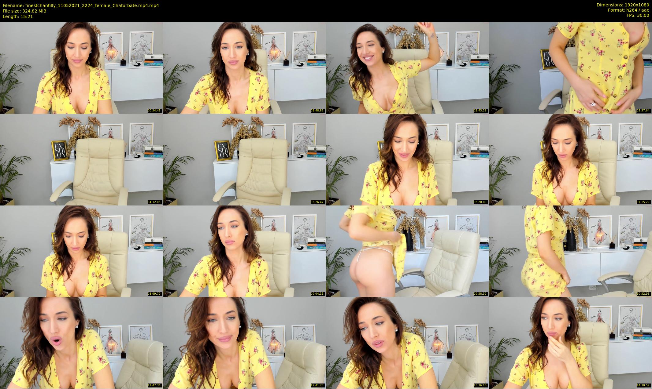 finestchantilly — 16 minute Chaturbate female cam show recording, 1080p, May 11, 2021