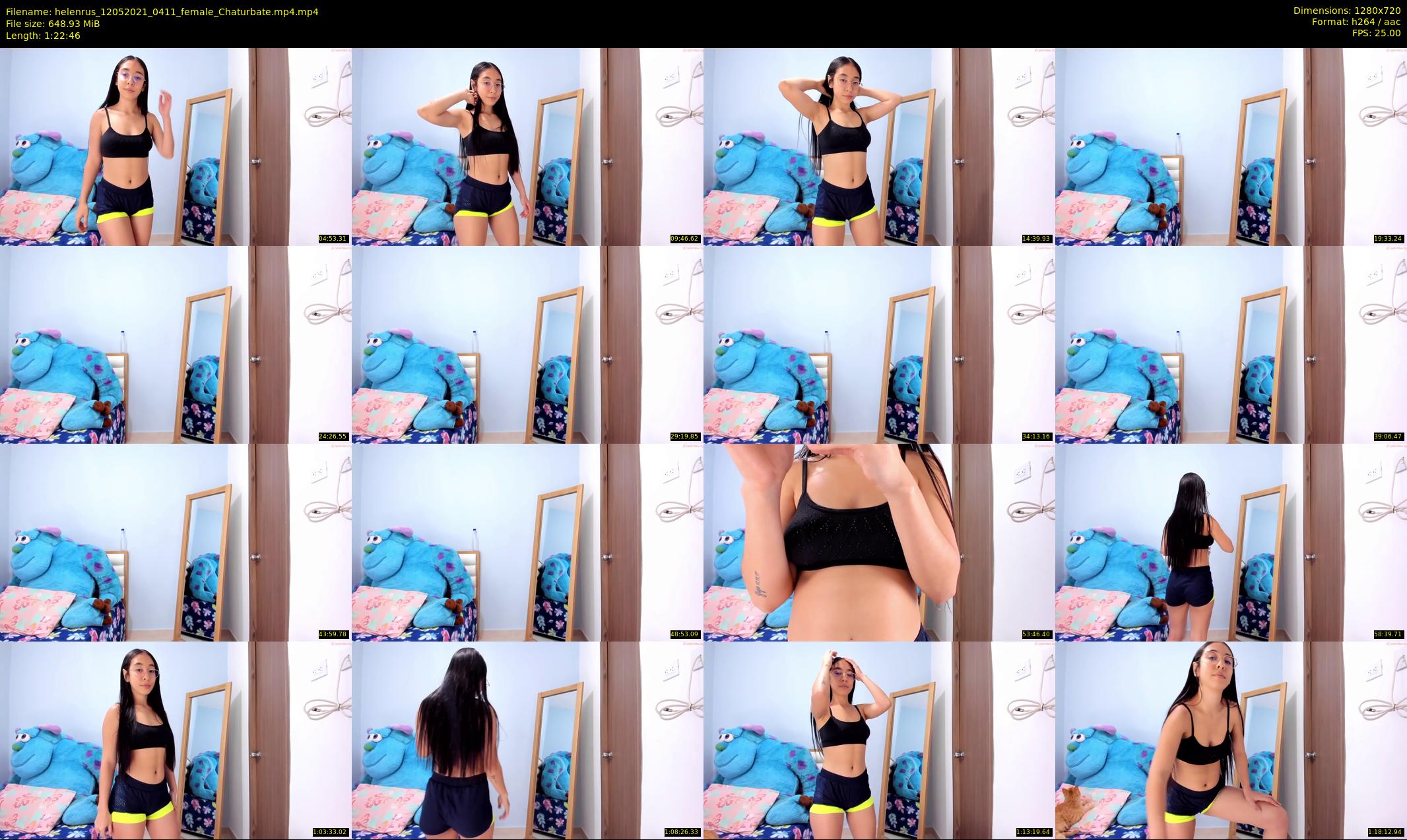 helenrus — 83 minute Chaturbate female cam show recording, 720p, May 12, 2021
