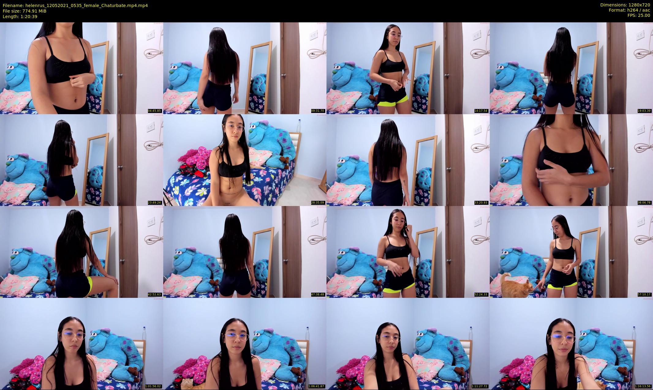 helenrus — 81 minute Chaturbate female cam show recording, 720p, May 12, 2021