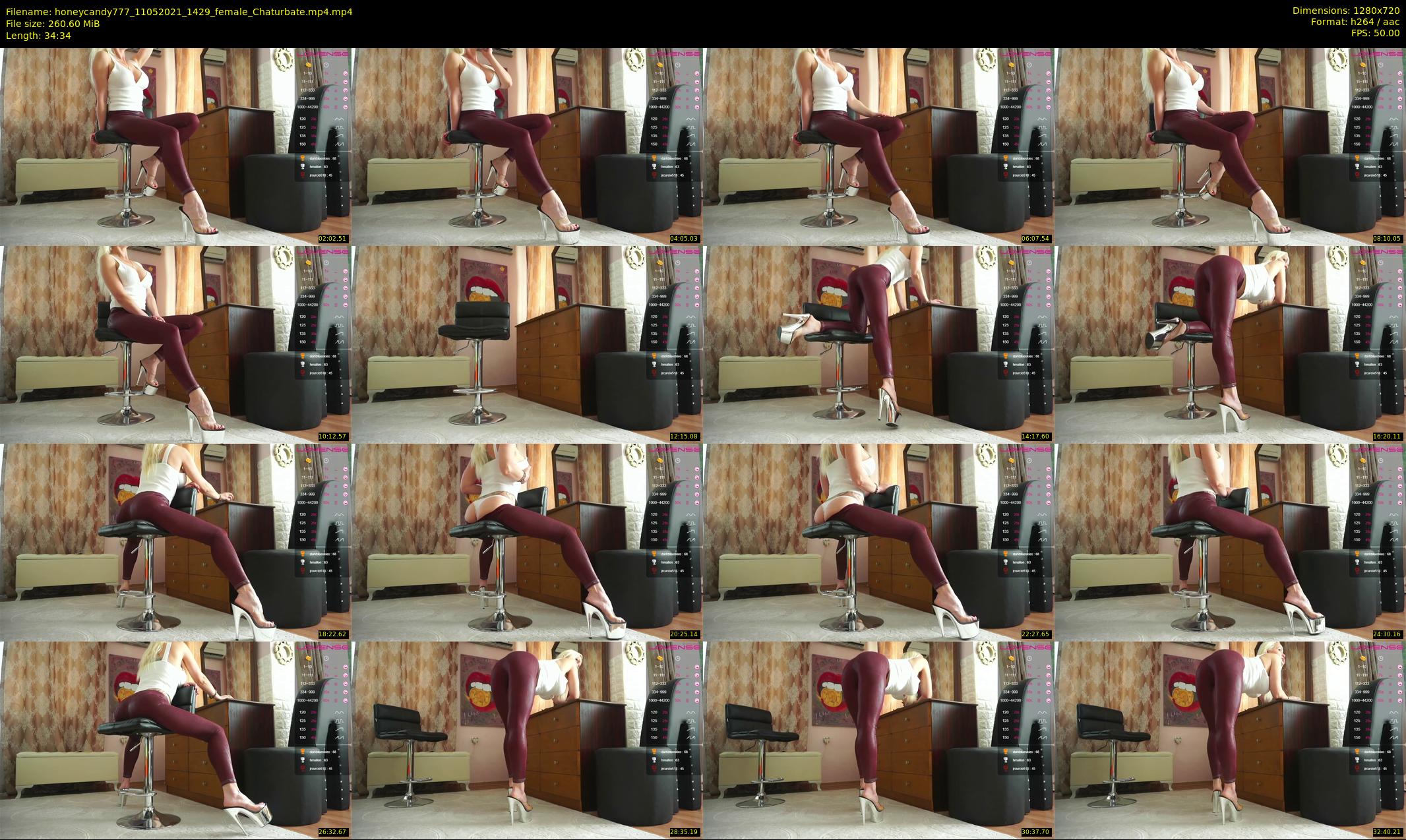 honeycandy777 — 35 minute Chaturbate couple cam show recording, 720p, May 11, 2021