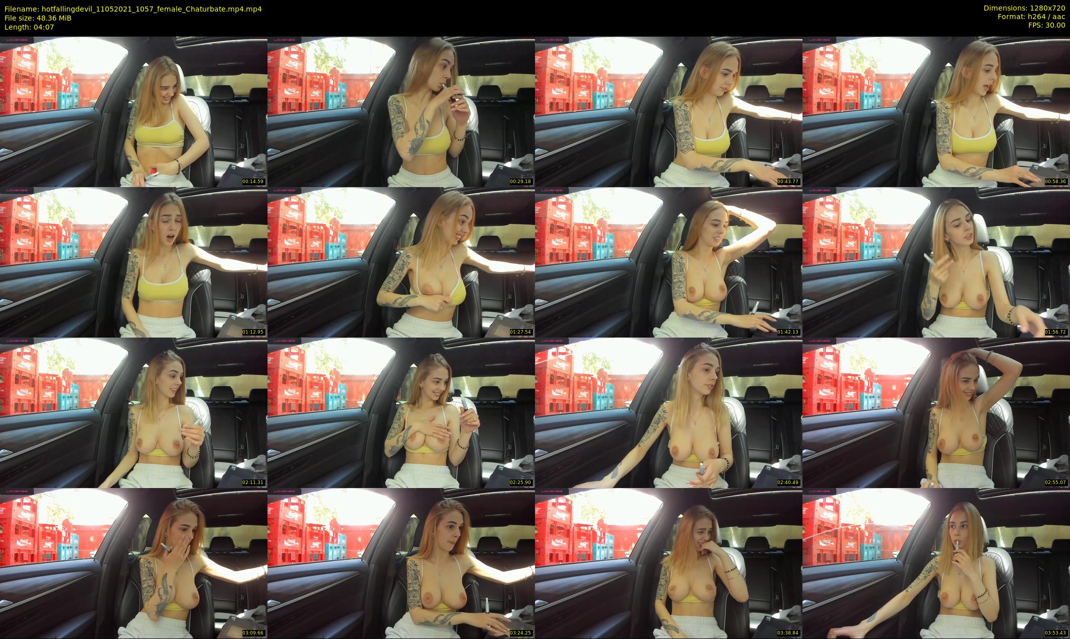hotfallingdevil — 5 minute Chaturbate female cam show recording, 720p, May 11, 2021