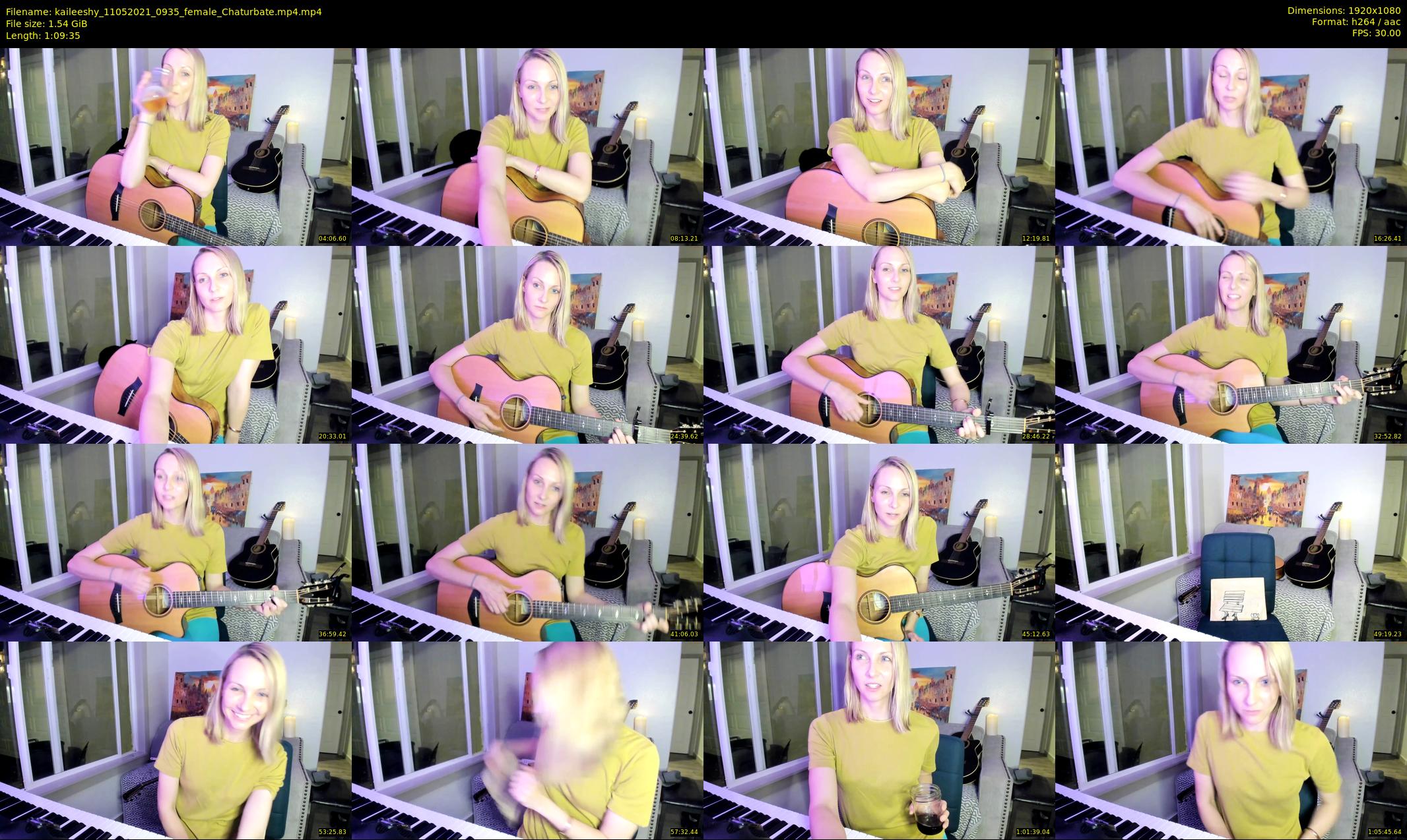 kaileeshy — 70 minute Chaturbate female cam show recording, 1080p, May 11, 2021