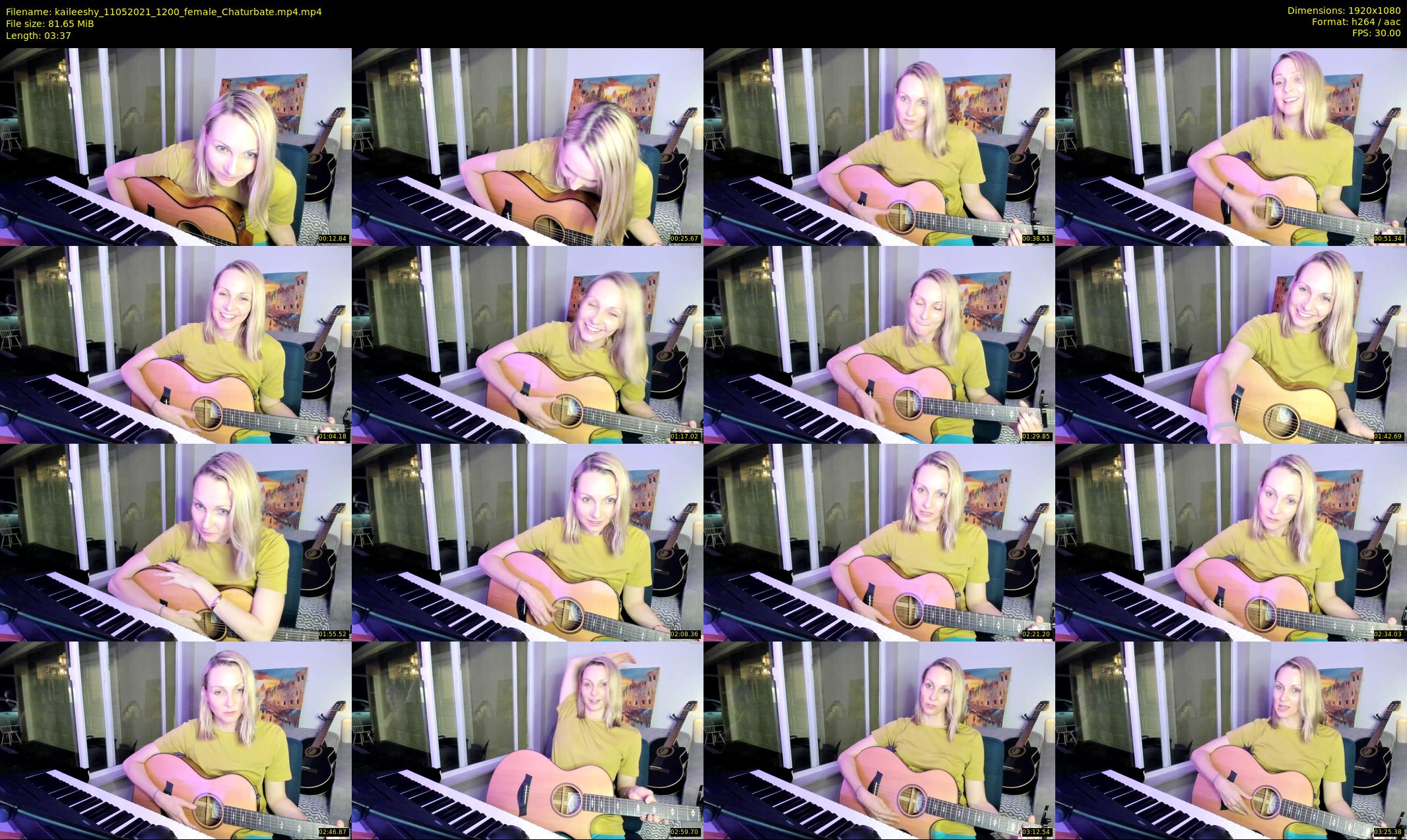 kaileeshy — 4 minute Chaturbate female cam show recording, 1080p, May 11, 2021
