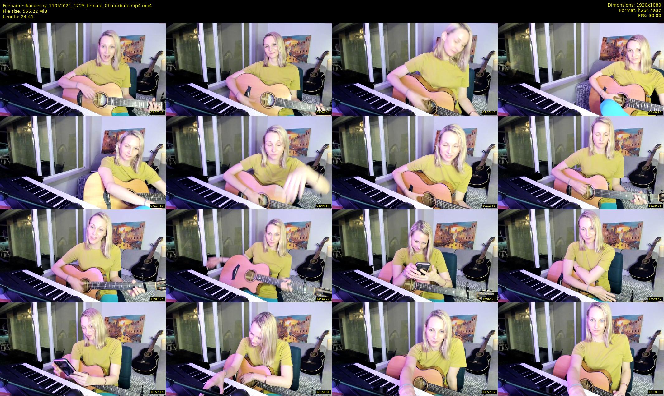 kaileeshy — 25 minute Chaturbate female cam show recording, 1080p, May 11, 2021