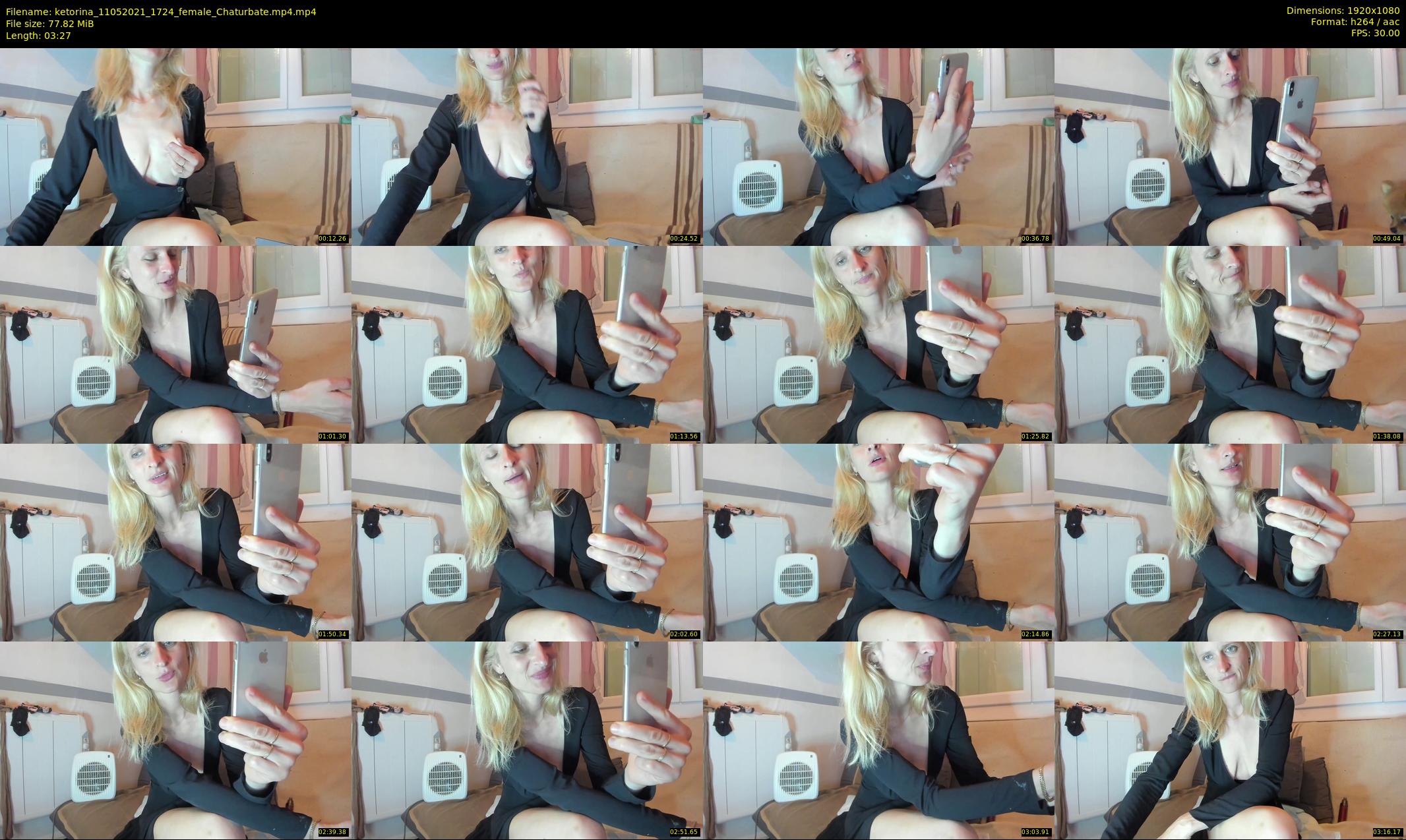 ketorina — 4 minute Chaturbate female cam show recording, 1080p, May 11, 2021