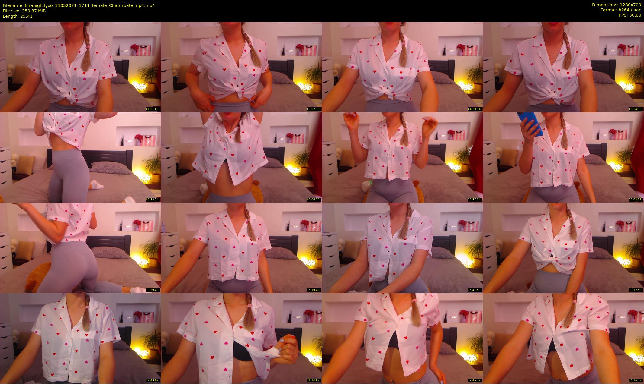 kiranightlyxo — 26 minute Chaturbate female cam show recording, 720p, May 11, 2021
