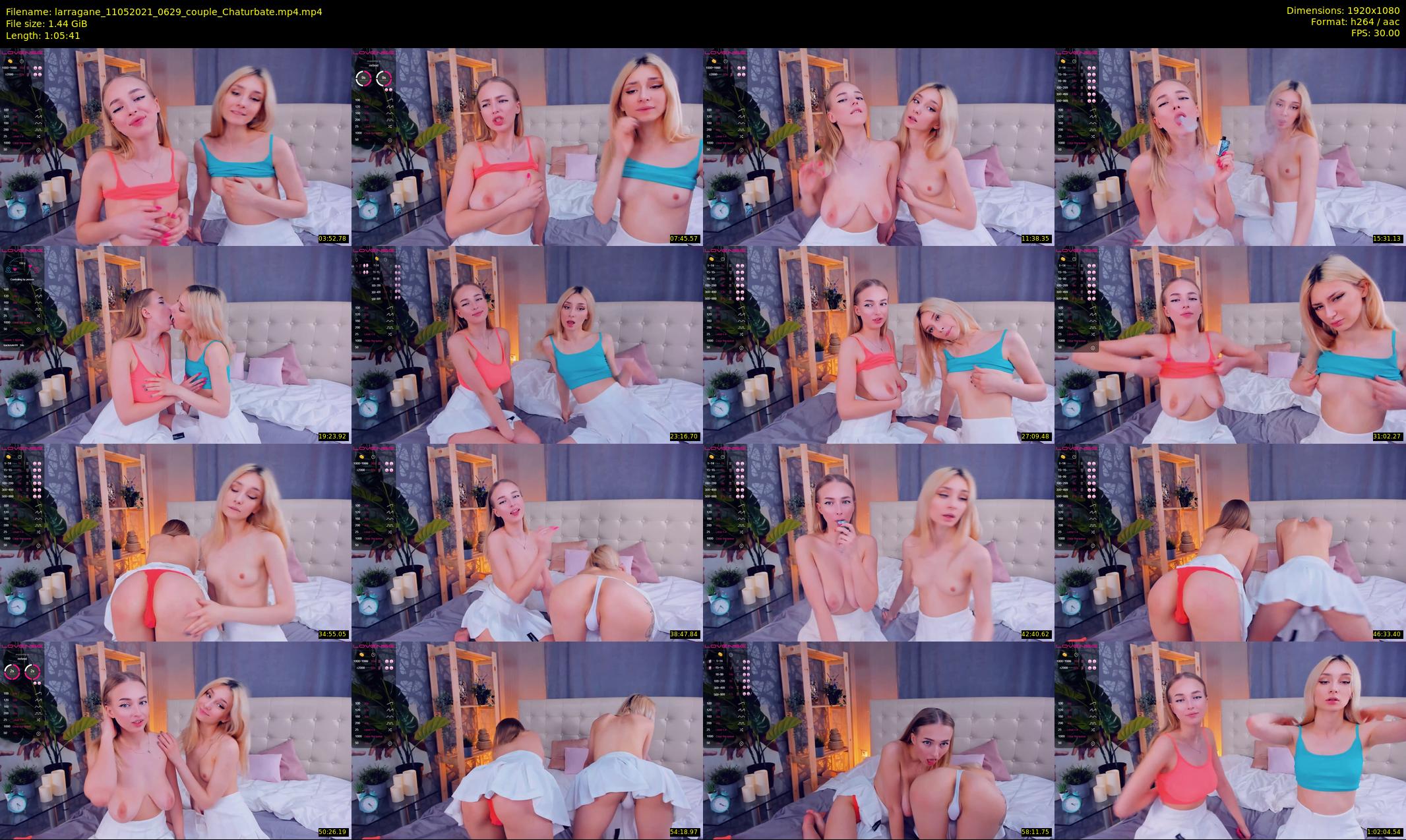 larragane — 66 minute Chaturbate couple cam show recording, 1080p, May 11, 2021