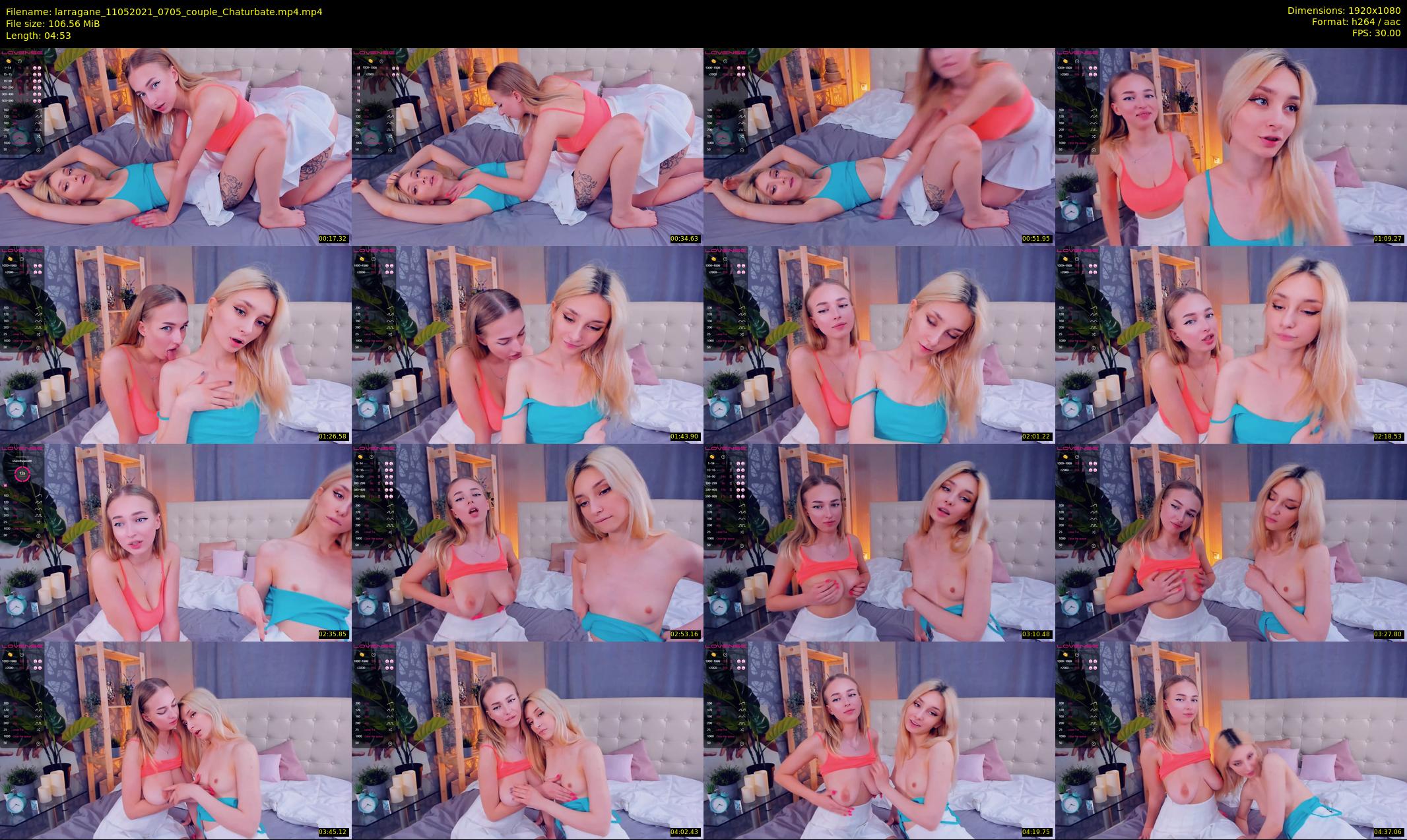 larragane — 5 minute Chaturbate couple cam show recording, 1080p, May 11, 2021