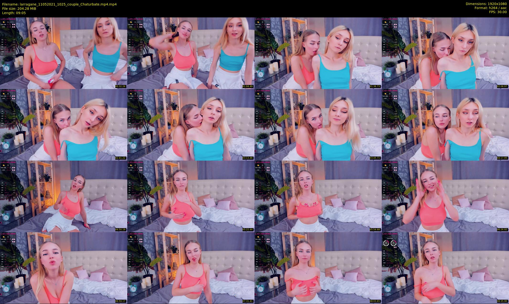 larragane — 10 minute Chaturbate couple cam show recording, 1080p, May 11, 2021
