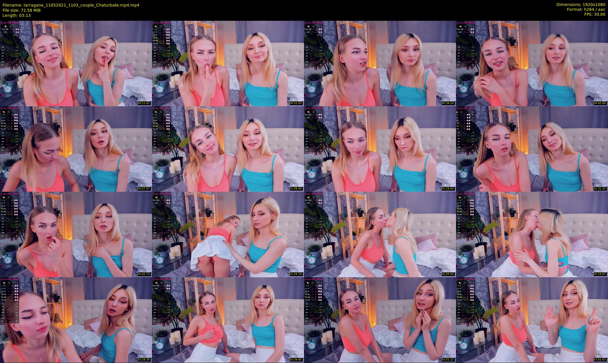 larragane — 4 minute Chaturbate couple cam show recording, 1080p, May 11, 2021