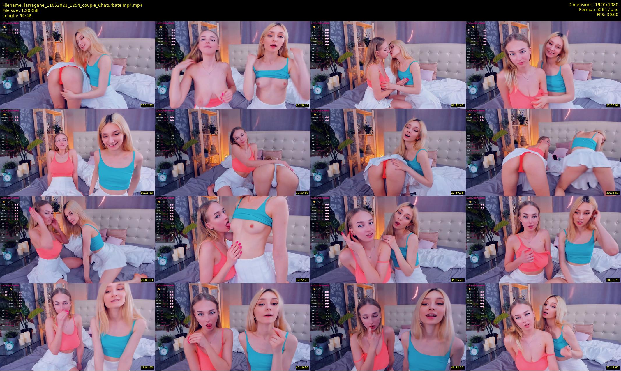 larragane — 55 minute Chaturbate couple cam show recording, 1080p, May 11, 2021