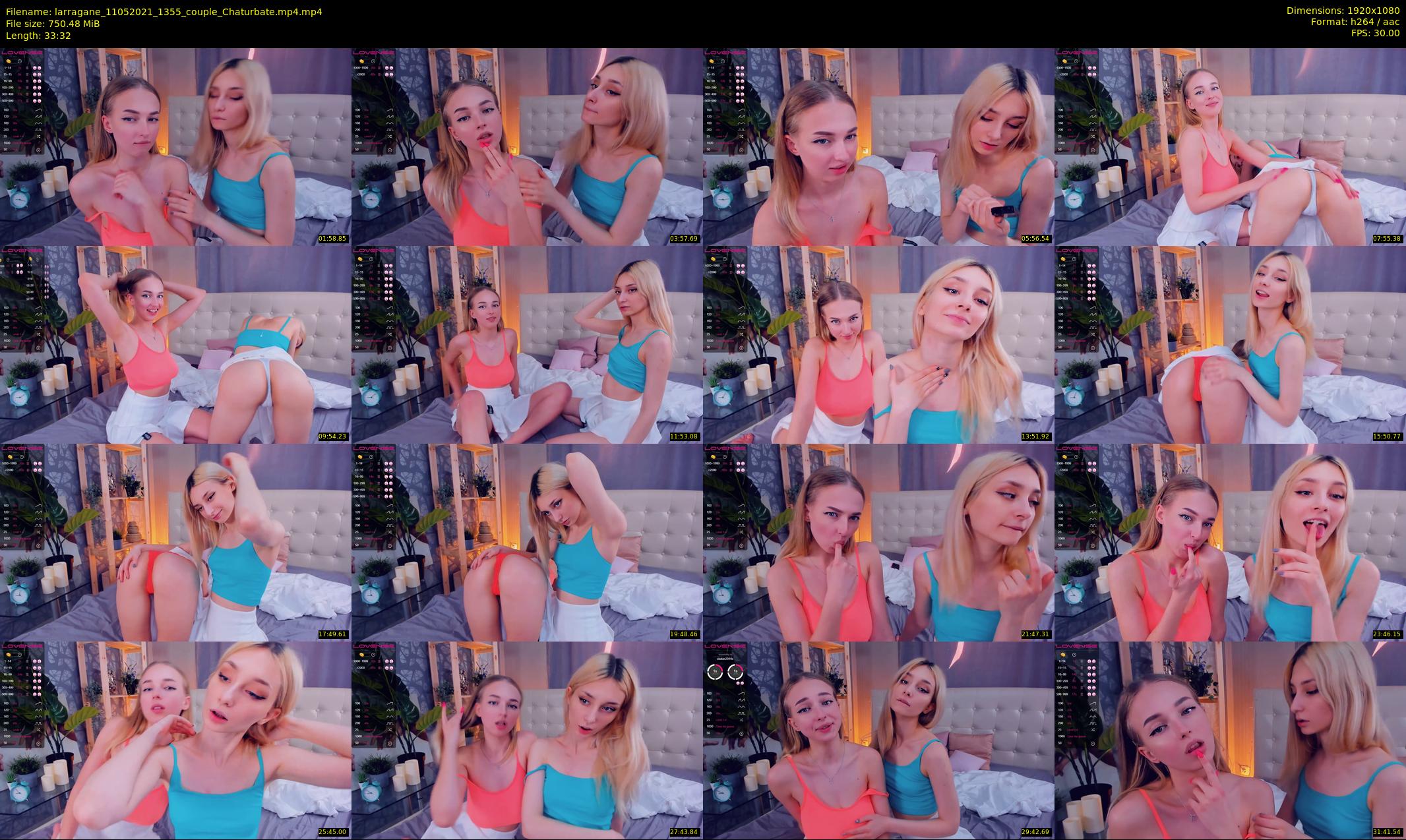 larragane — 34 minute Chaturbate couple cam show recording, 1080p, May 11, 2021