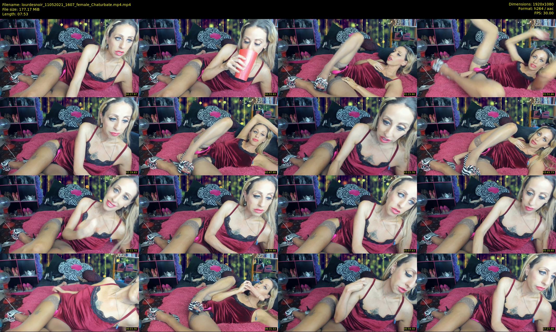 lourdesnoir — 8 minute Chaturbate female cam show recording, 1080p, May 11, 2021